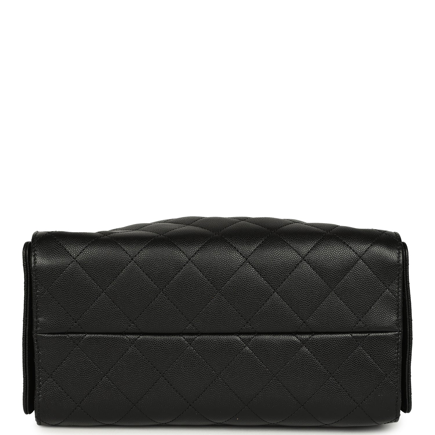 Chanel Small 25 Hobo Bag Black Shiny Caviar Aged Ruthenium Hardware