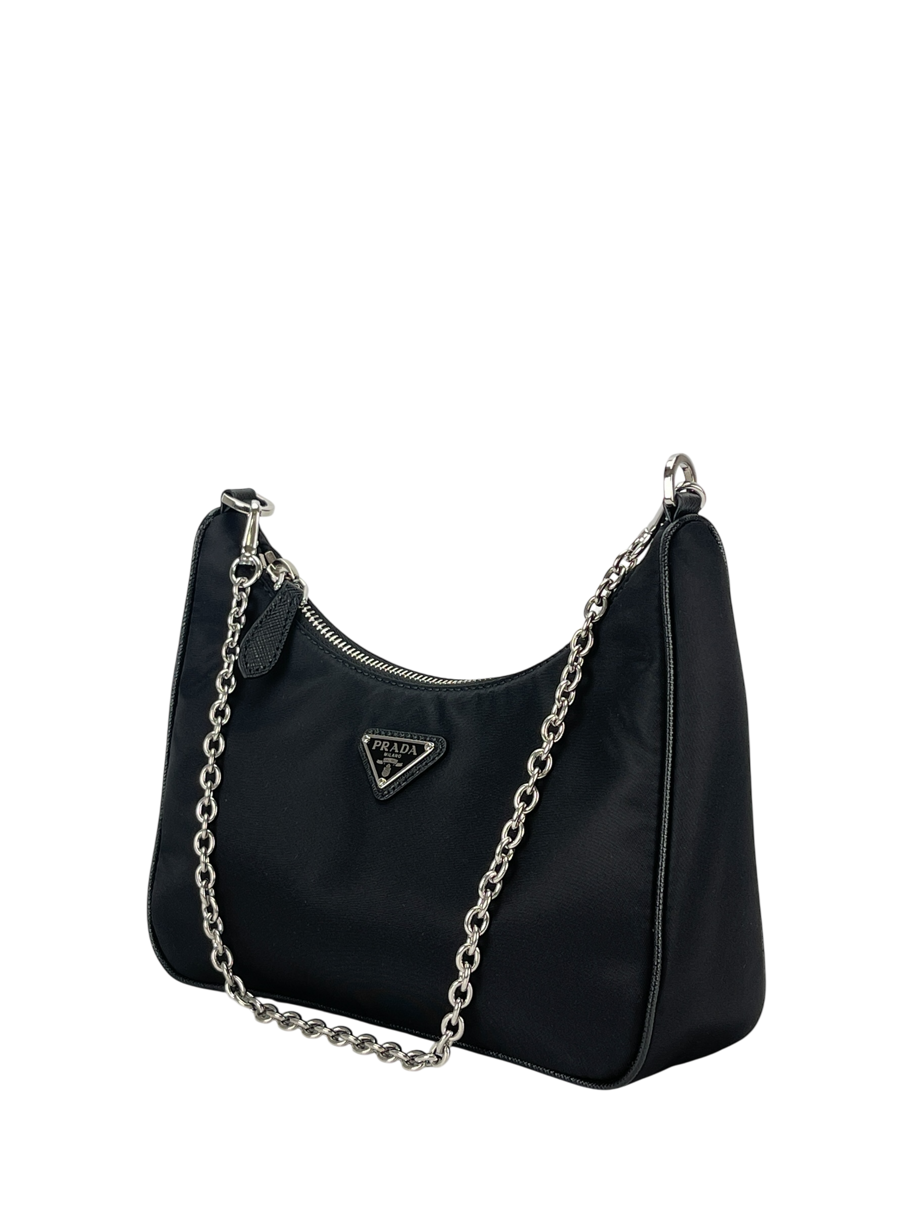 PRADA - Black Re-Edition 2005 Re-Nylon bag 3 in1
