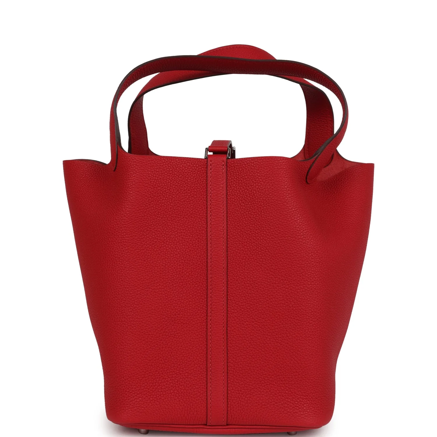 Hermes Picotin Lock 22 Rouge Piment Maurice Palladium Hardware