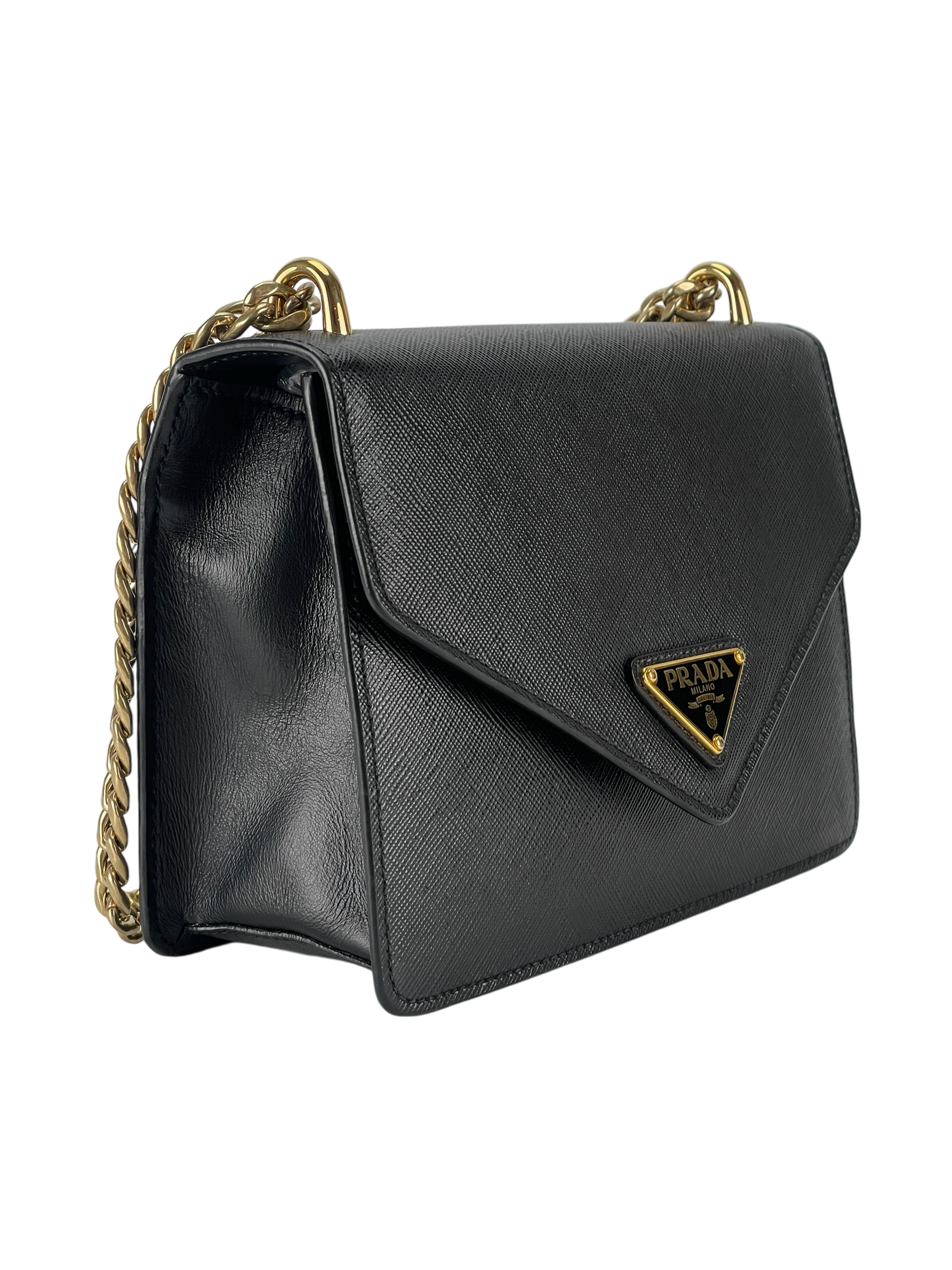 PRADA - Saffiano Leather Crossbody Shoulder Bag