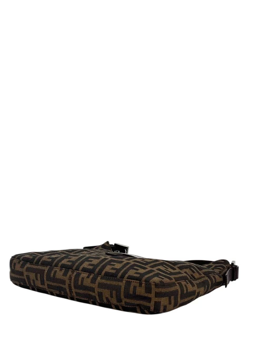 FENDI - Beige Zucca Mamma Handbag Gold Hardware