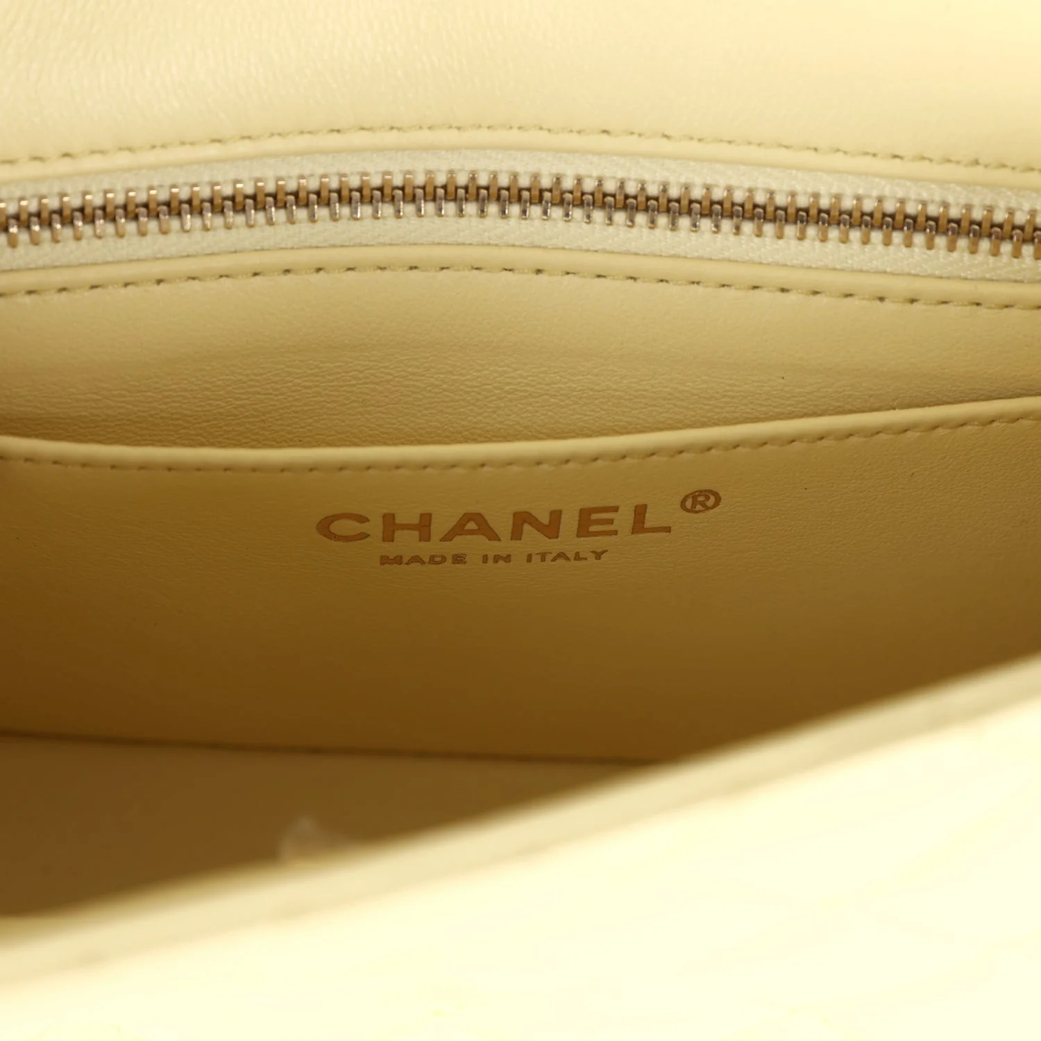 Chanel Mini Camellia Crush Square Flap Yellow Lambskin Antique Gold Hardware