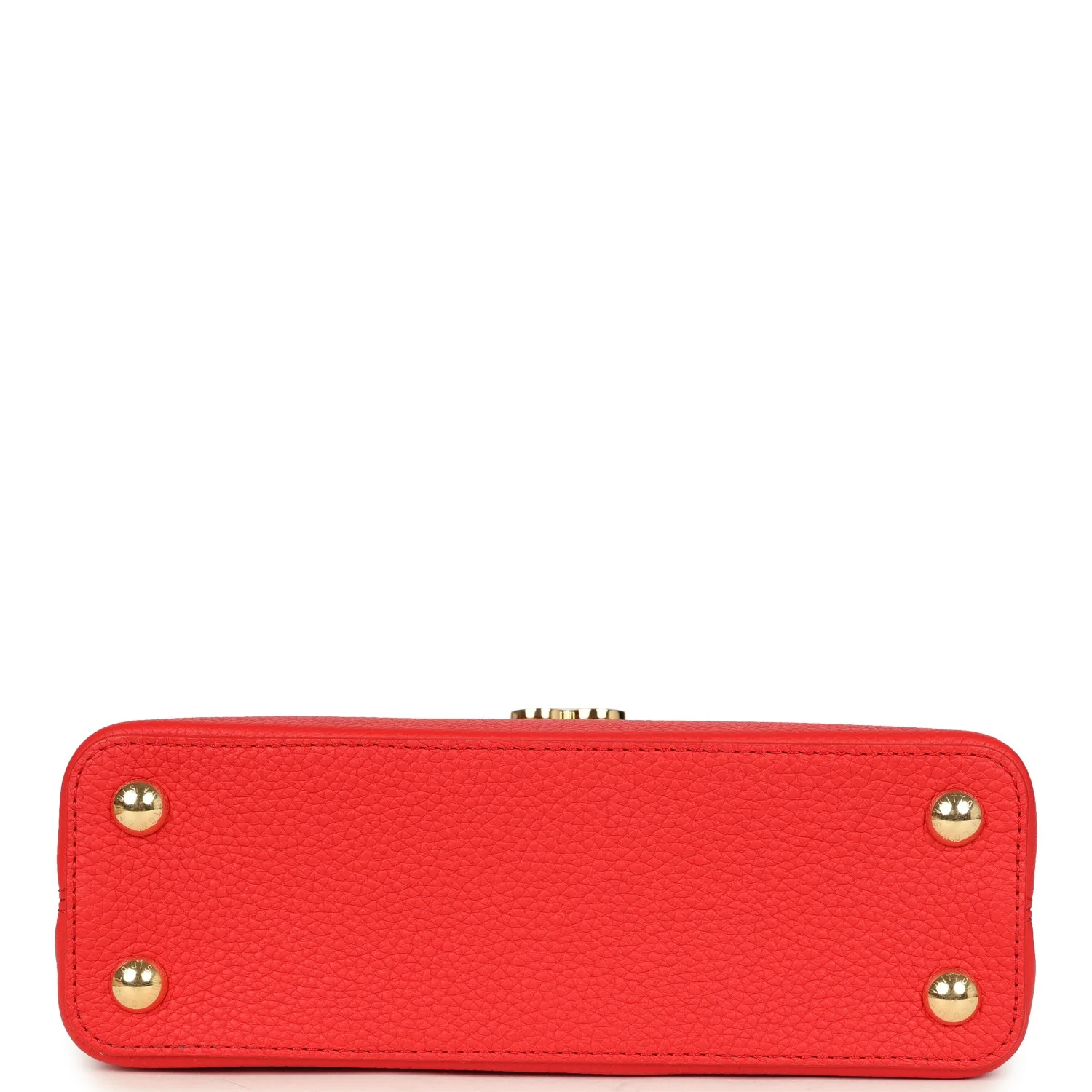 Louis Vuitton X Takashi Murakami Cherry Capucines BB Red Taurillon Leather Gold Hardware