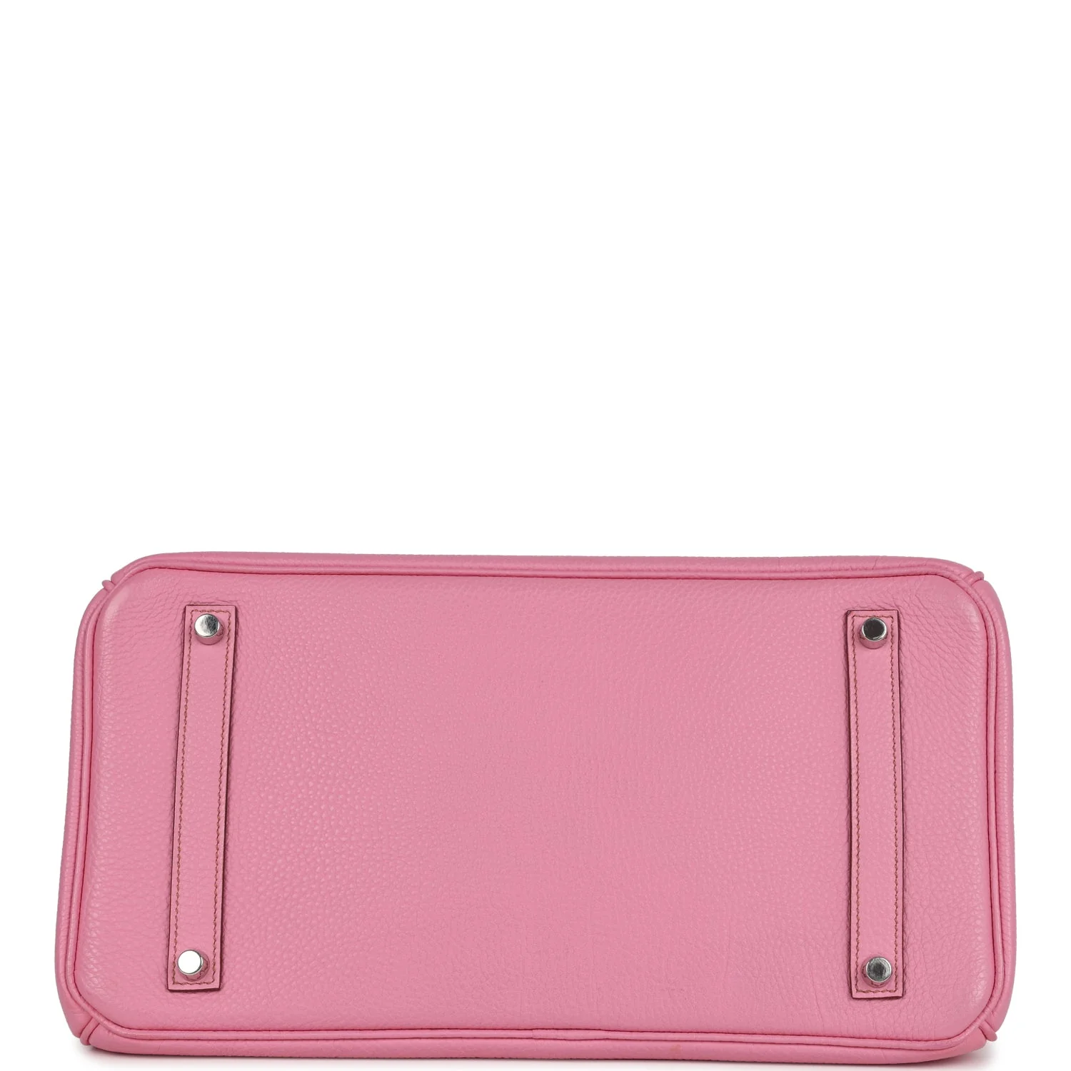 Pre-owned Hermes Birkin 35 Bubblegum Togo Palladium Hardware