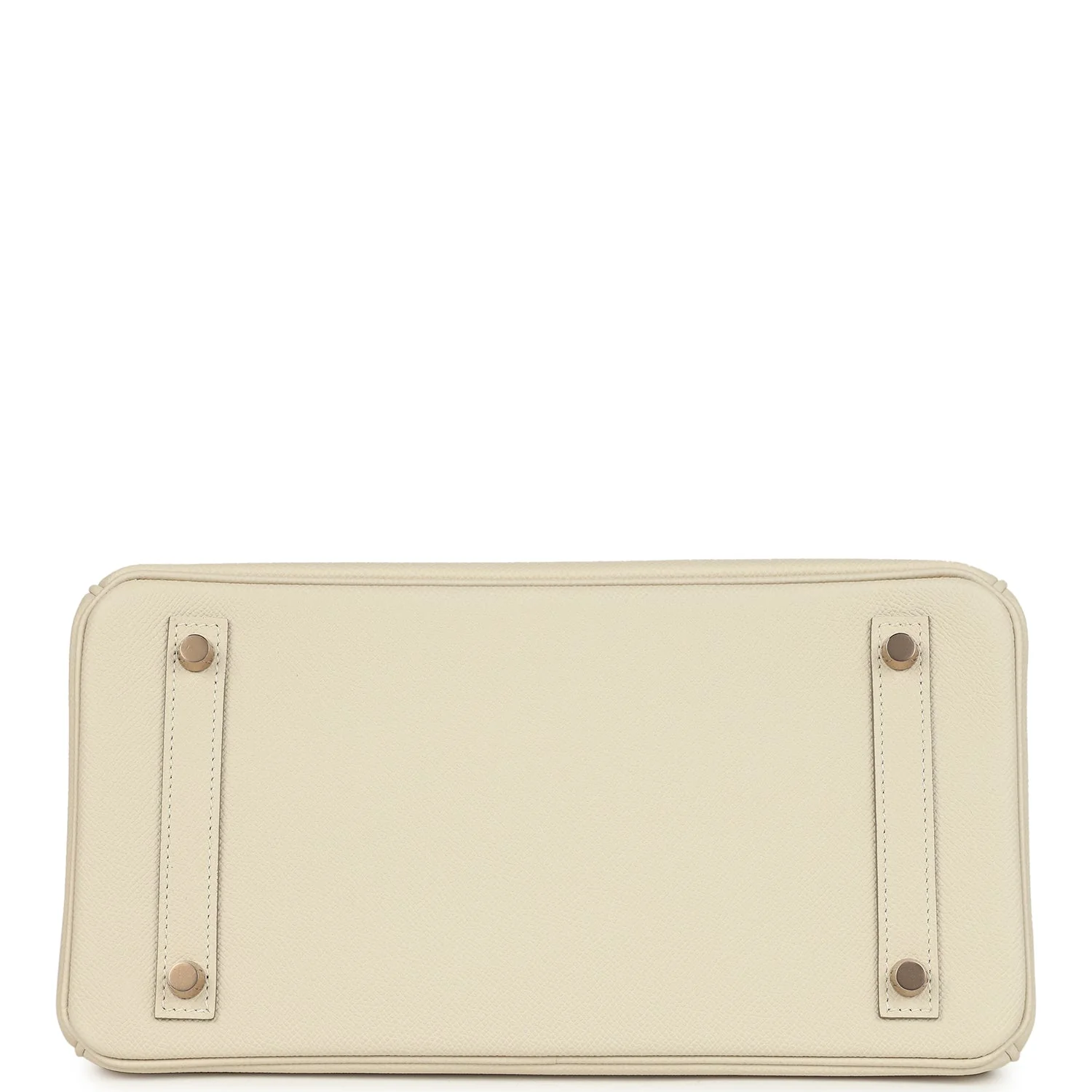 Pre-owned Hermes Birkin 30 Craie Epsom Rose Gold Hardware