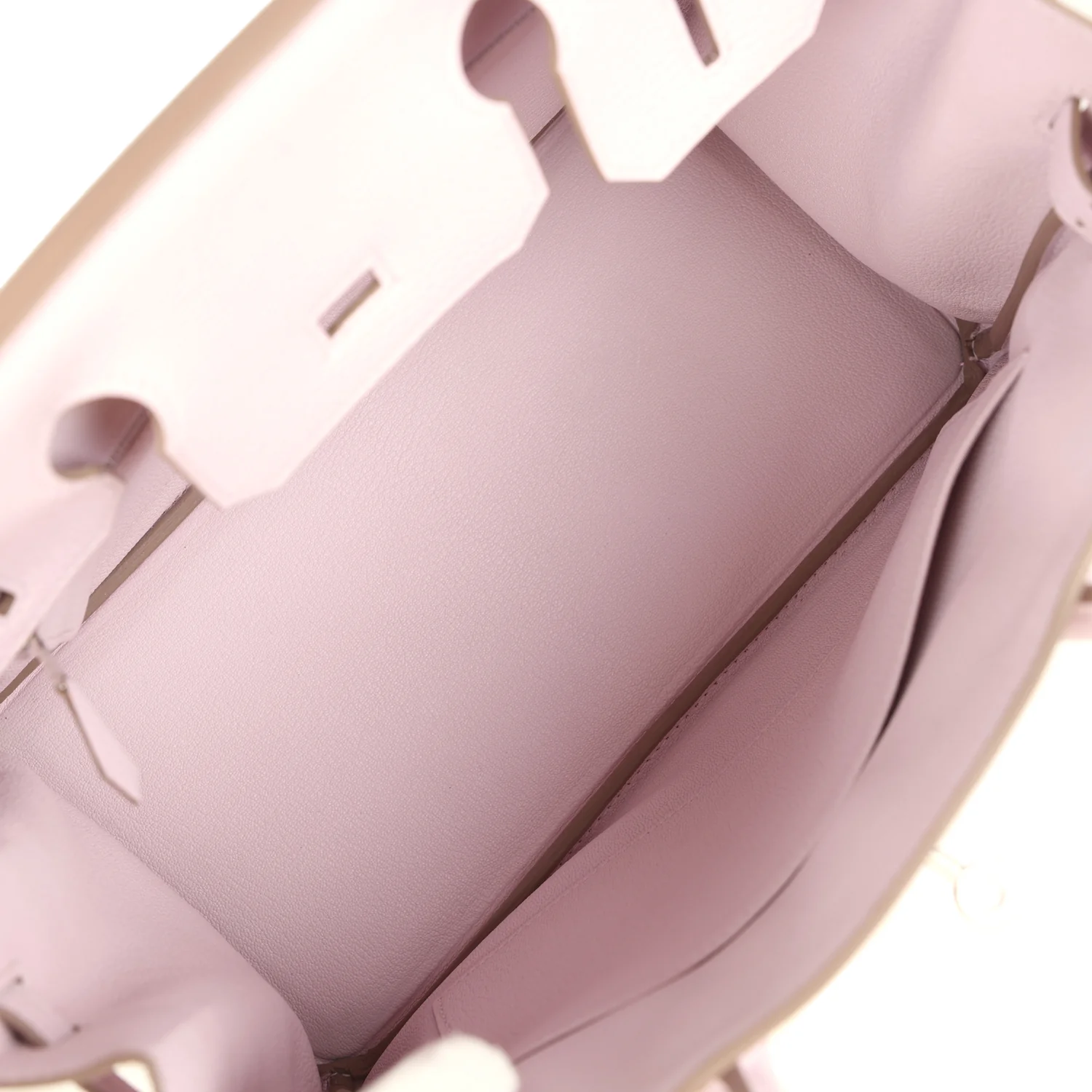 Hermes Birkin 30 Mauve Pale Clemence Palladium Hardware