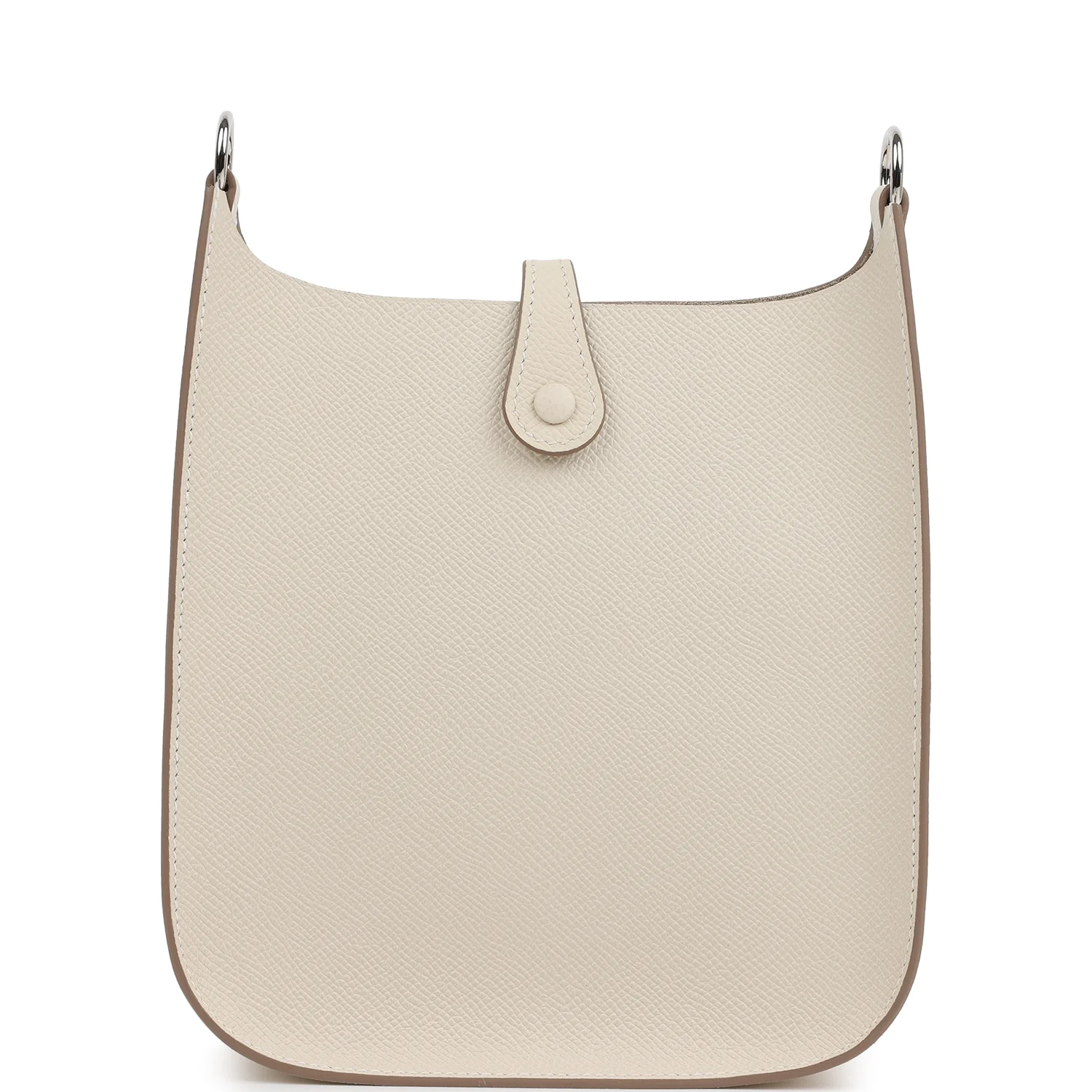 Hermes Evelyne Sellier TPM Craie Epsom Palladium Hardware