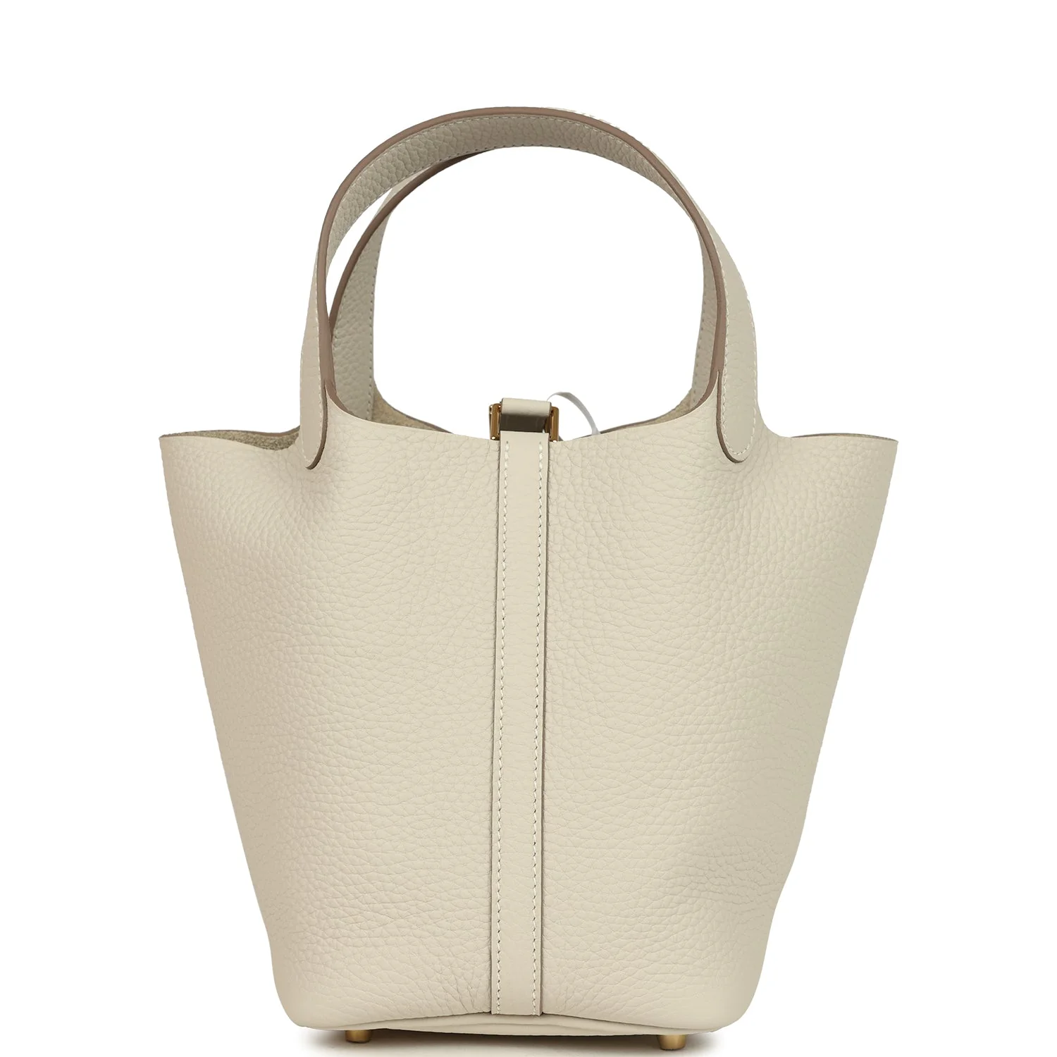 Hermes Picotin Lock 18 Craie Clemence Gold Hardware