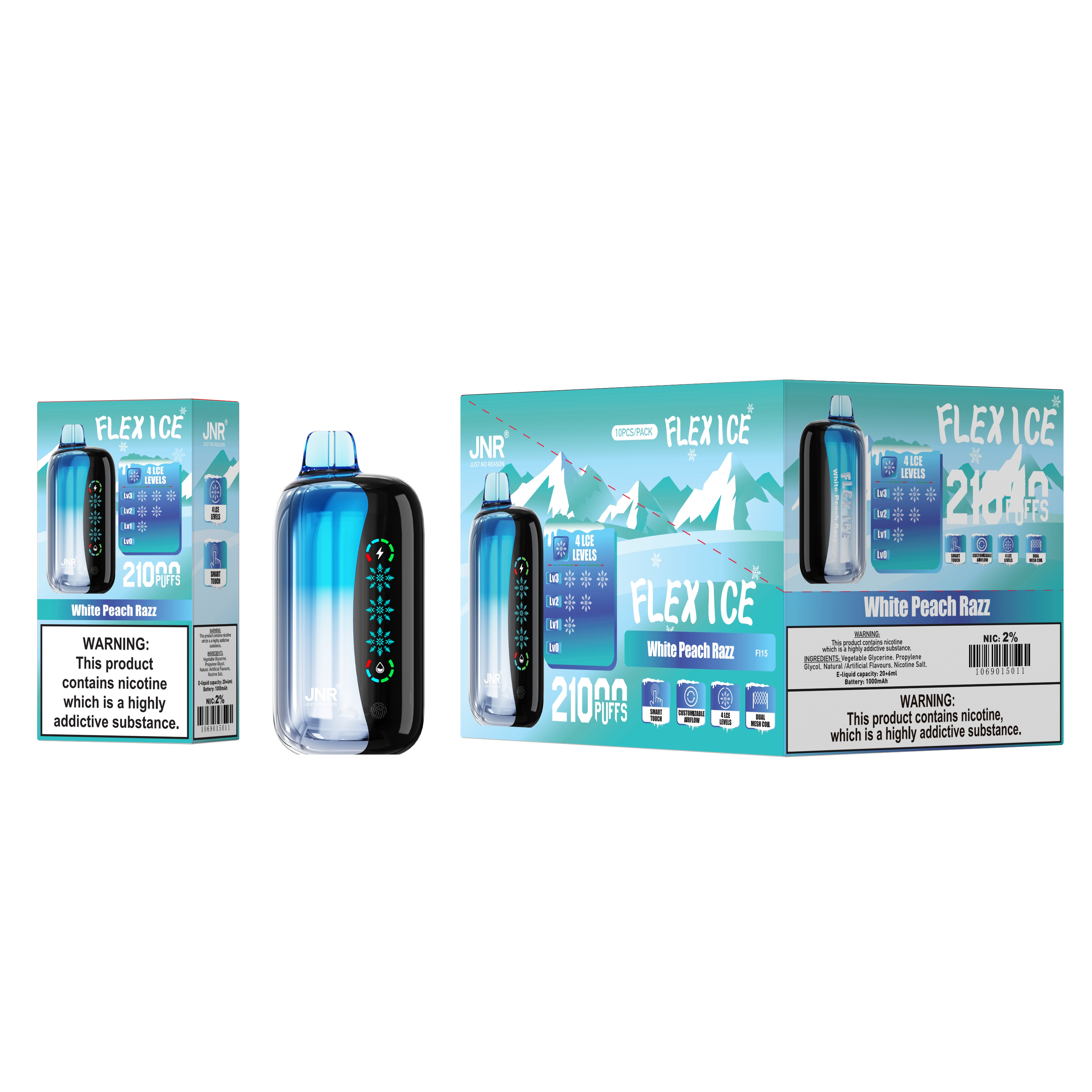 Flex Ice 21000 Puffs Disposable Vape