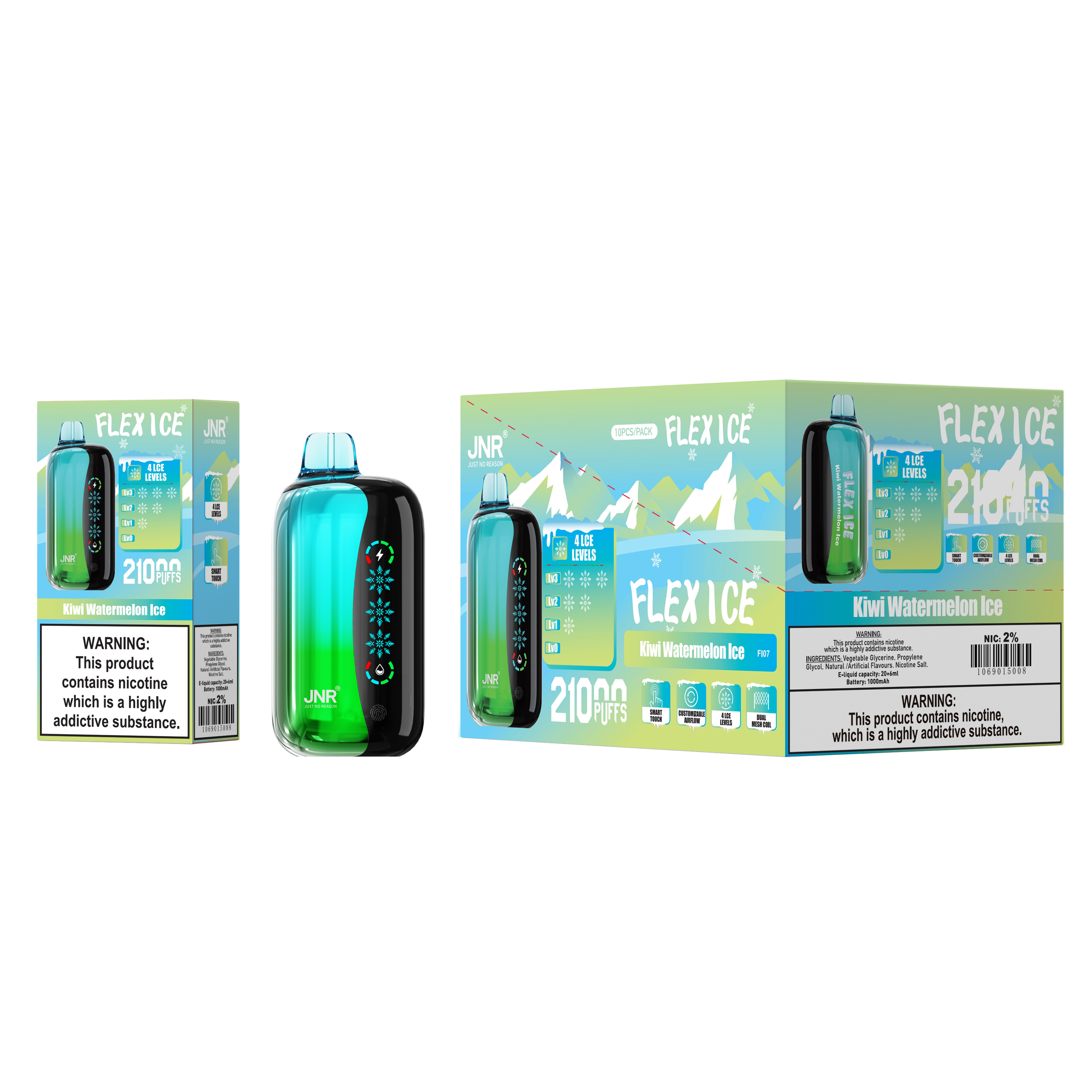 Flex Ice 21000 Puffs Disposable Vape