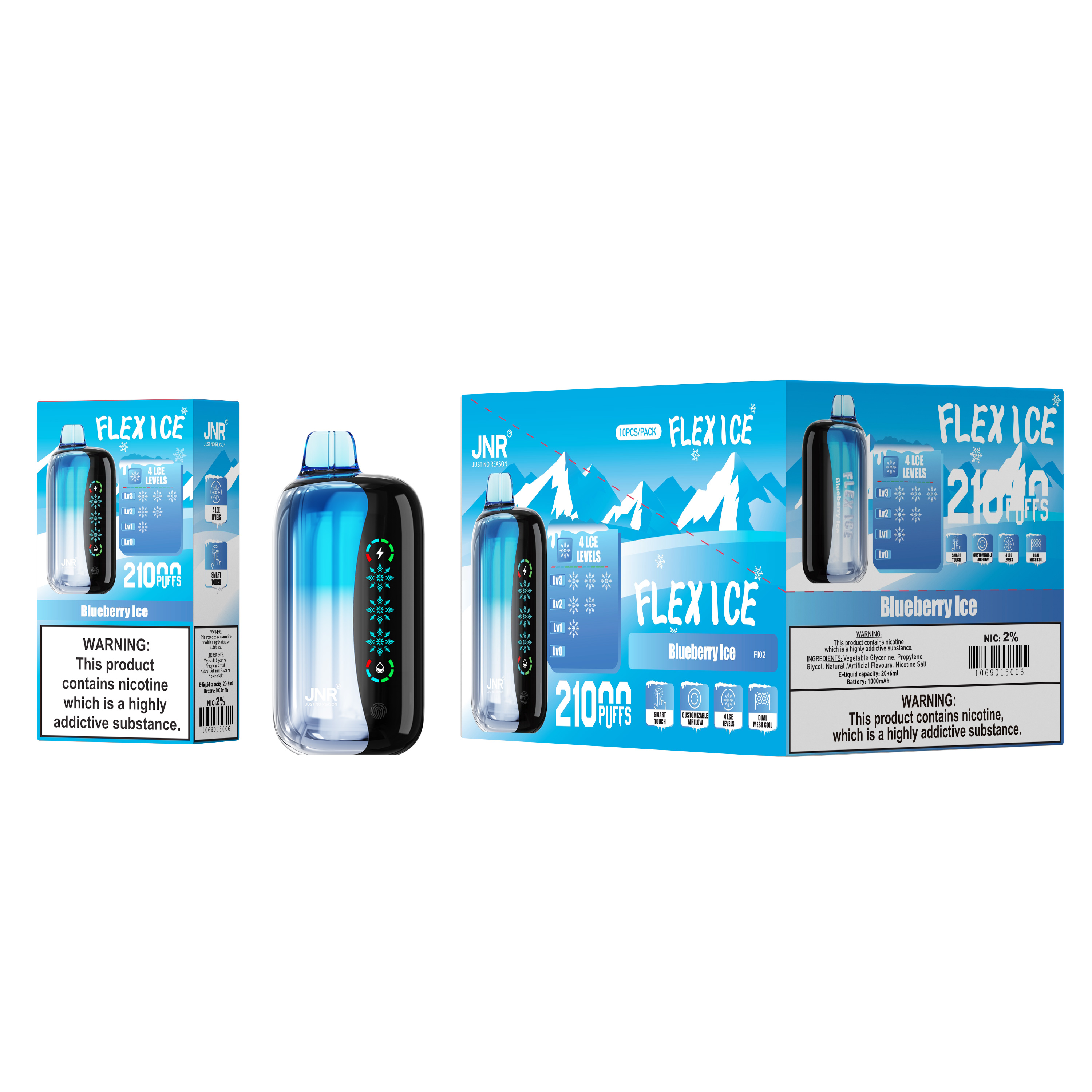 Flex Ice 21000 Puffs Disposable Vape