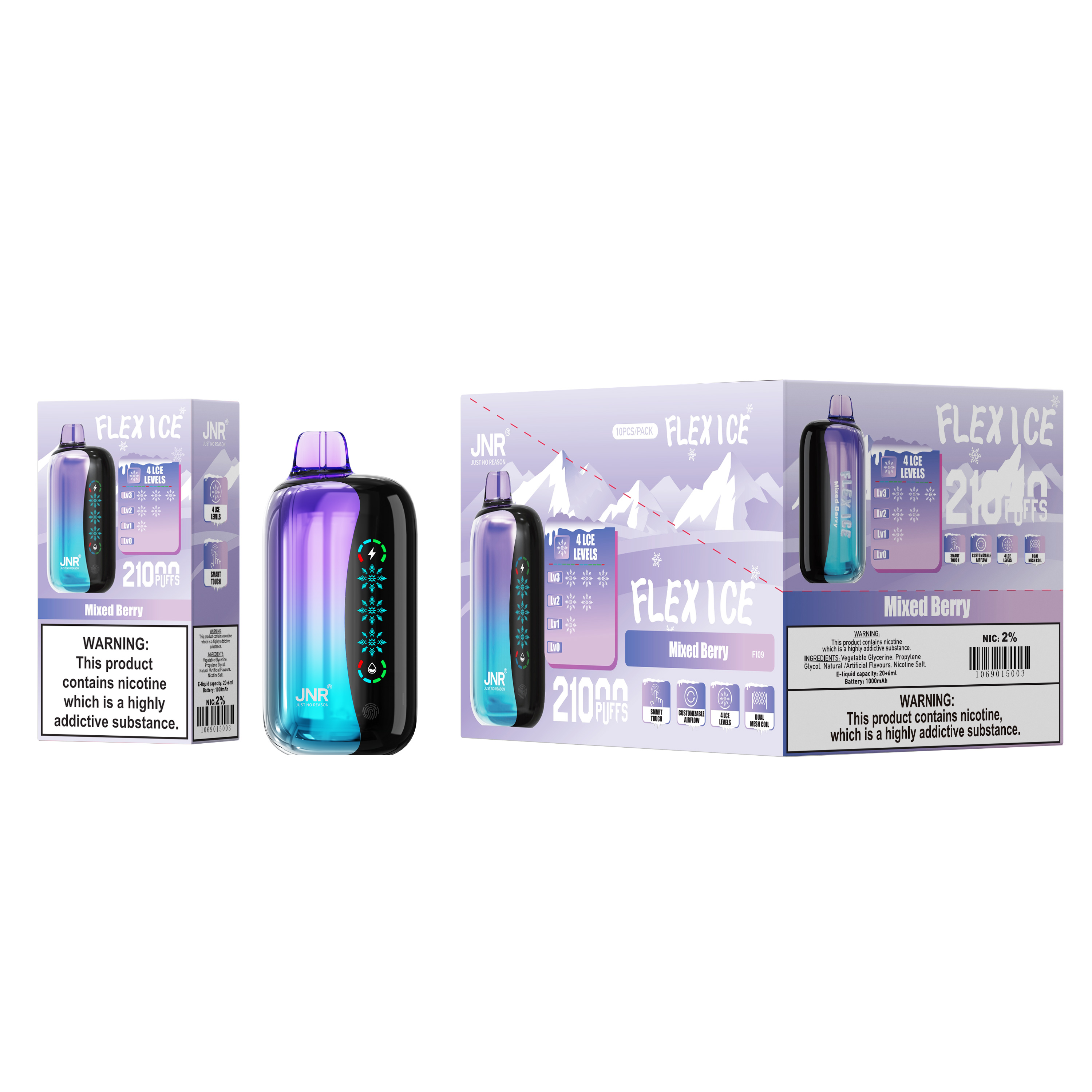 Flex Ice 21000 Puffs Disposable Vape