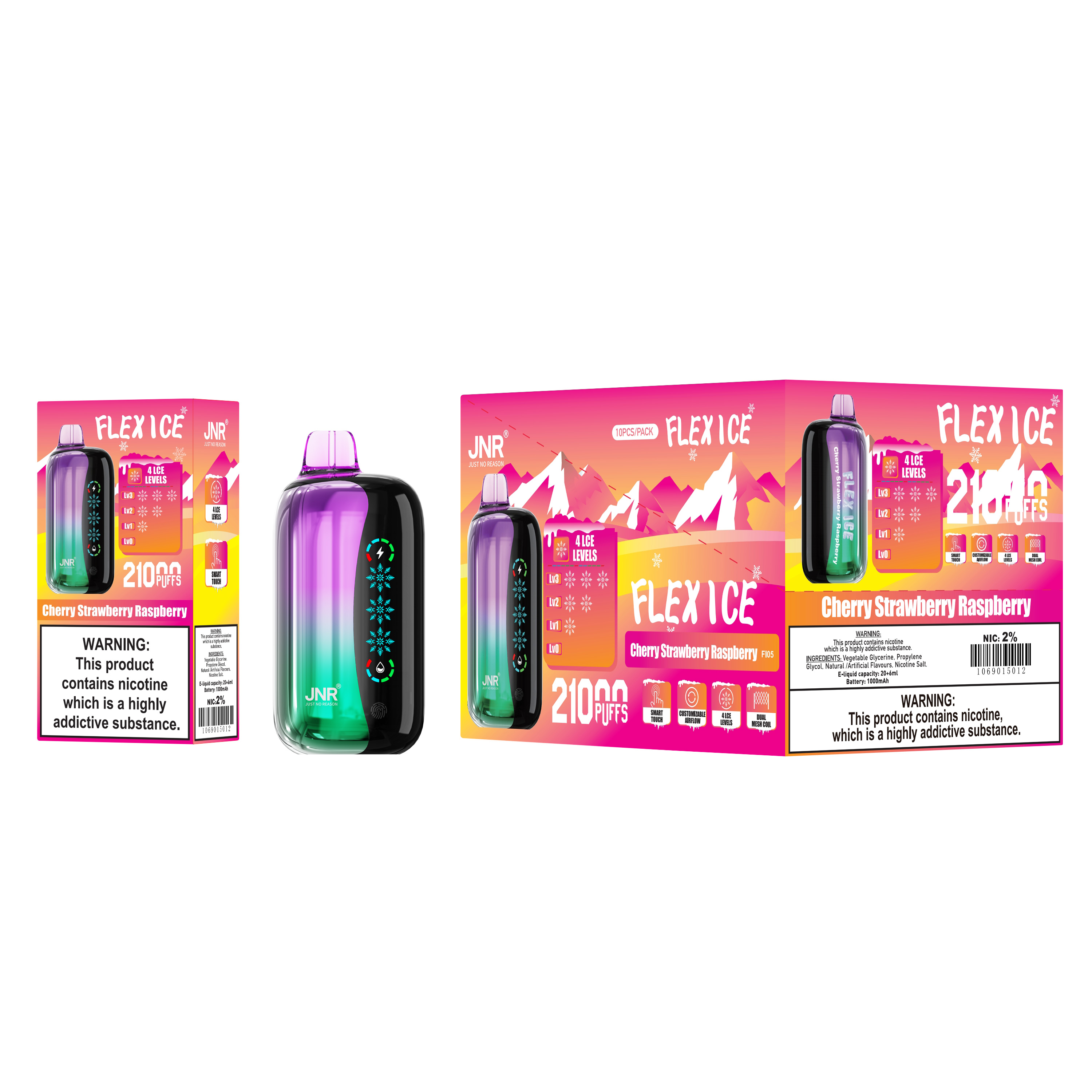 Flex Ice 21000 Puffs Disposable Vape