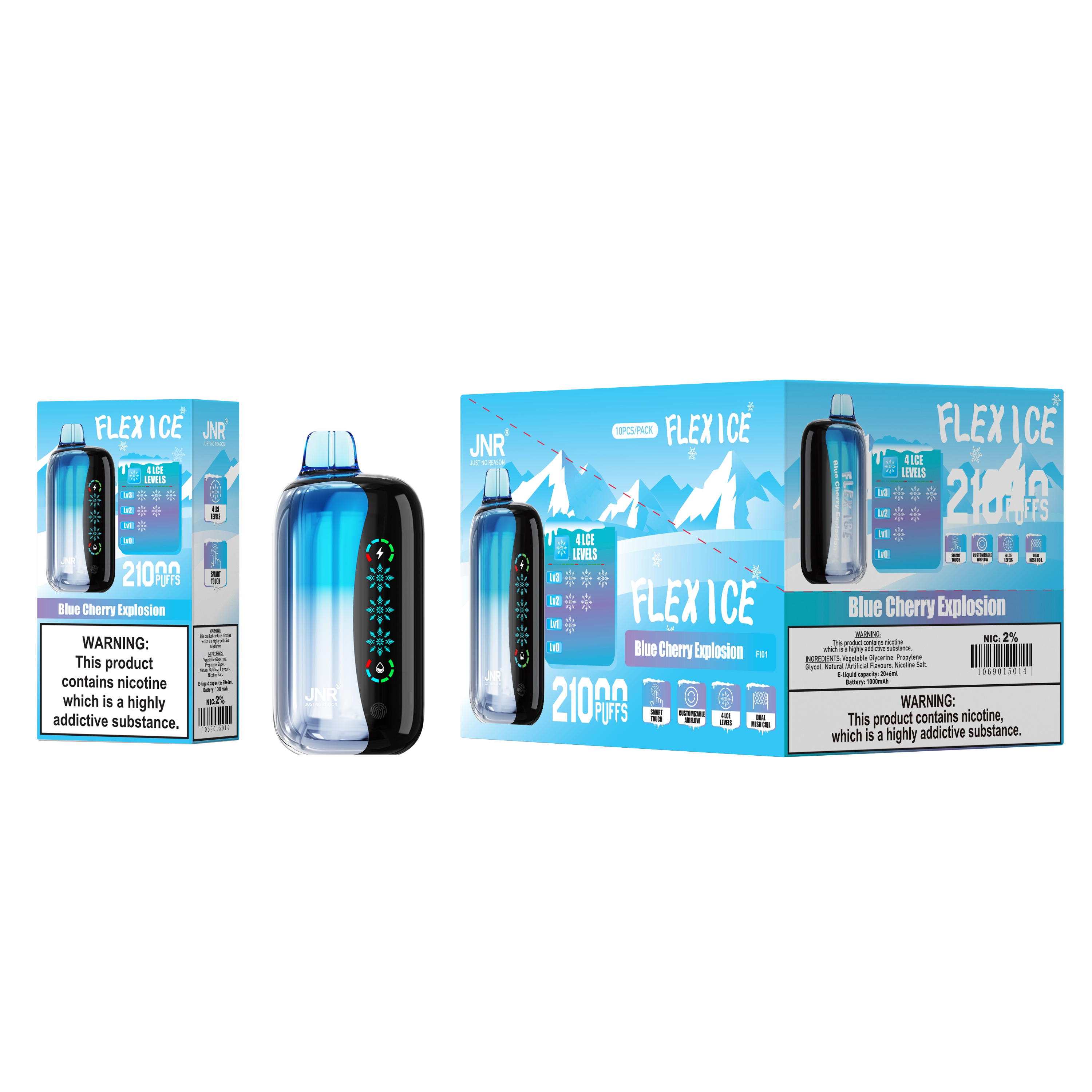 Flex Ice 21000 Puffs Disposable Vape
