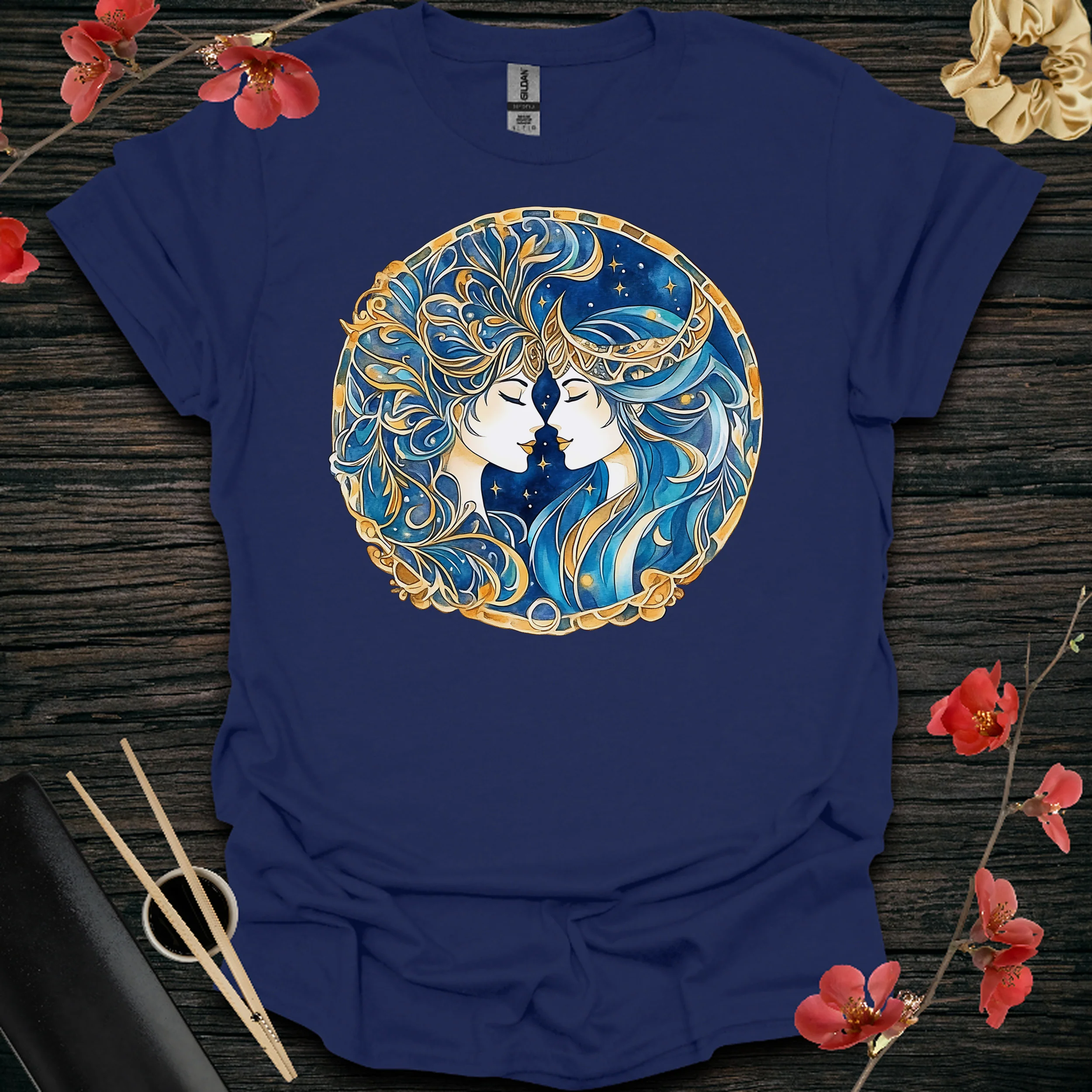 Celestial Blue Gemini