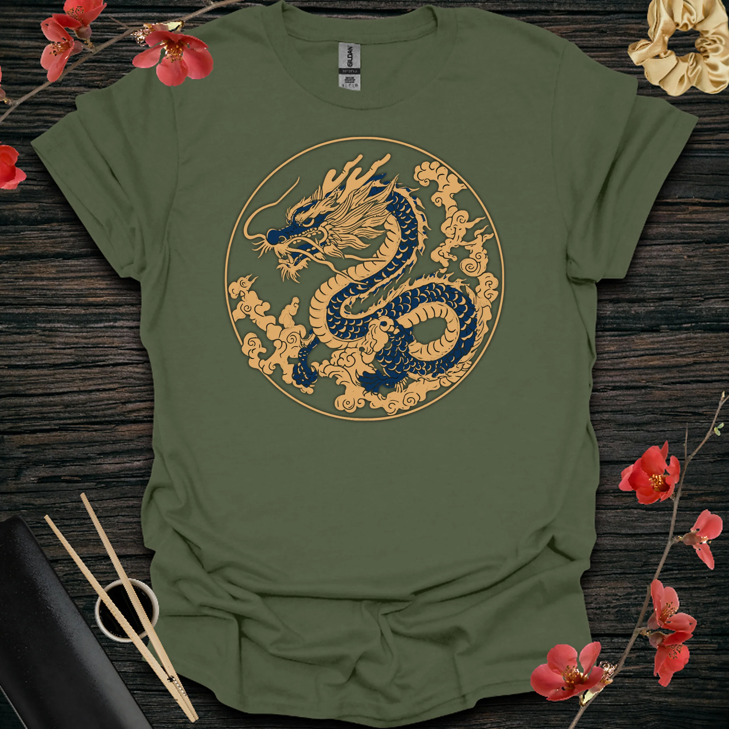 Mythical Blue Dragon