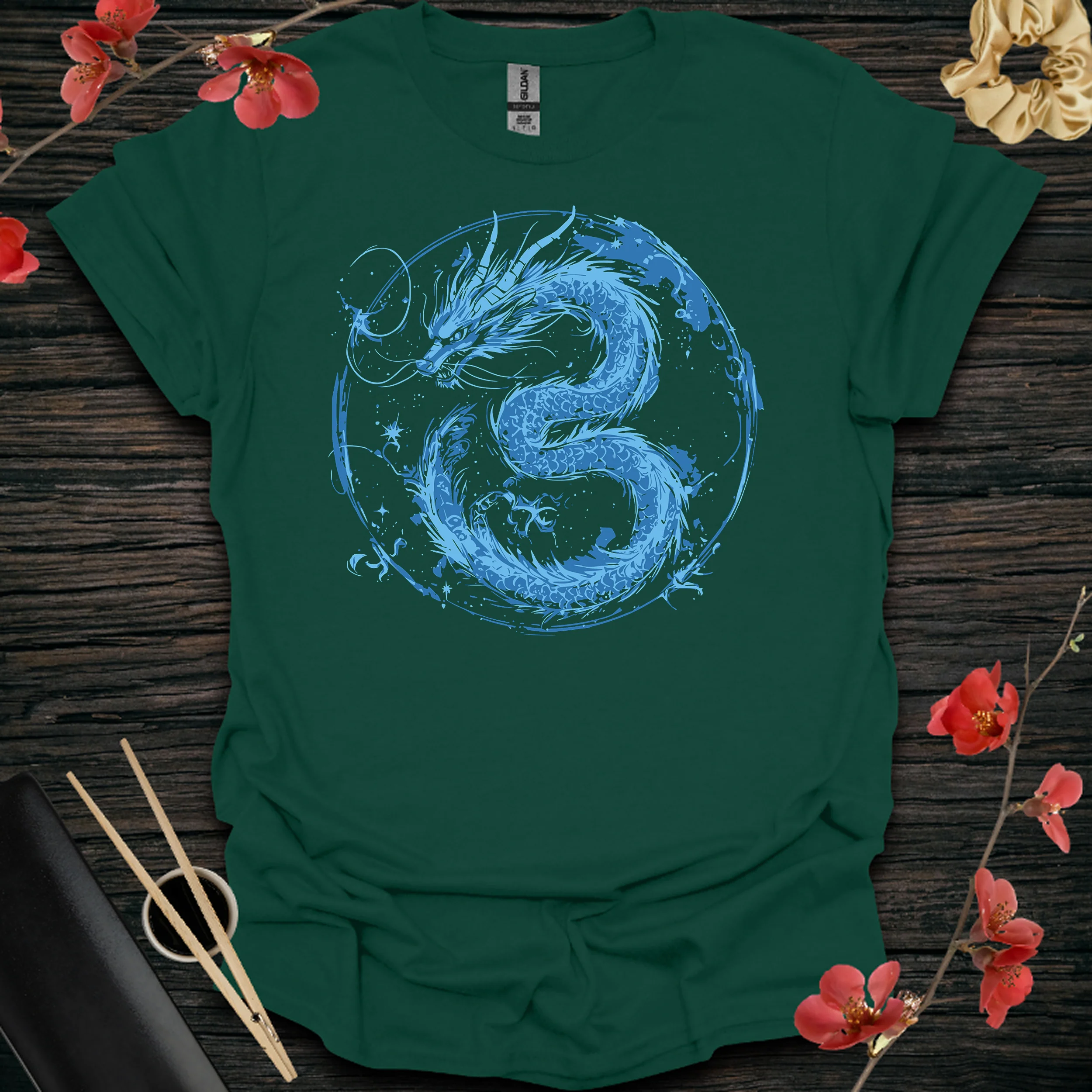 Aqua Blue Dragon