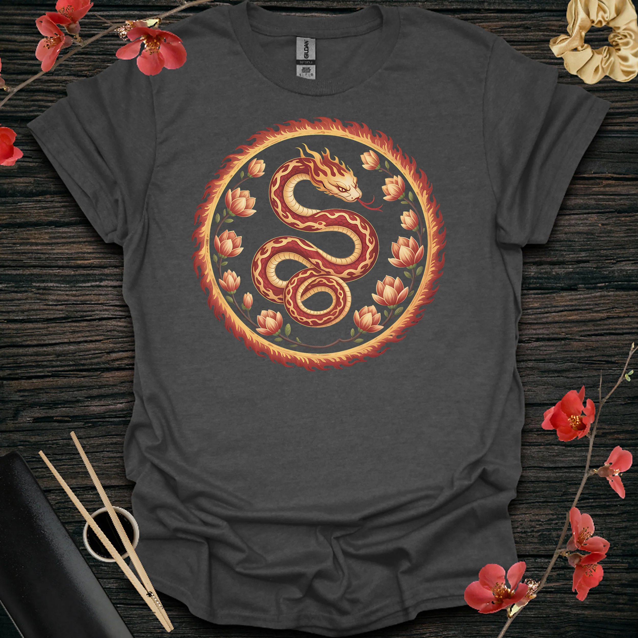 Snake- Fire Flame Serpent