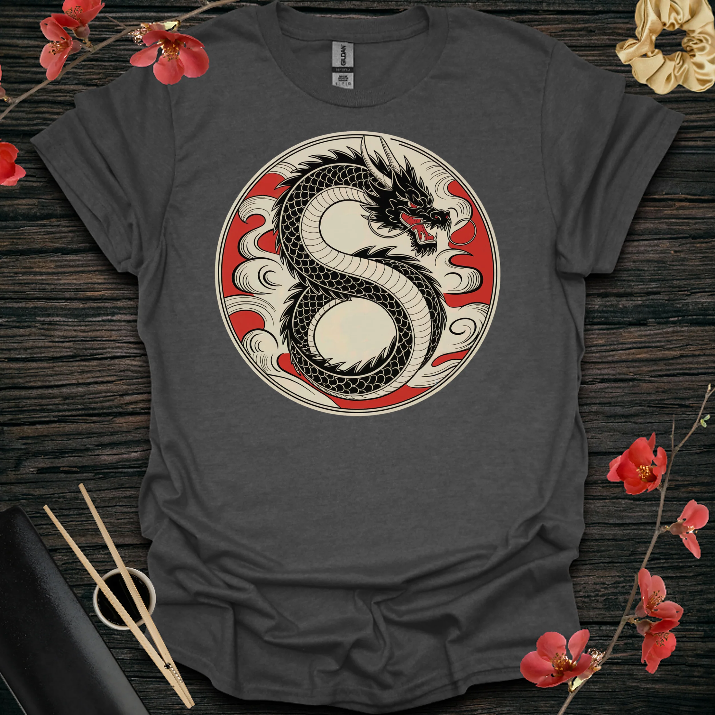 Black and Gold Dragon