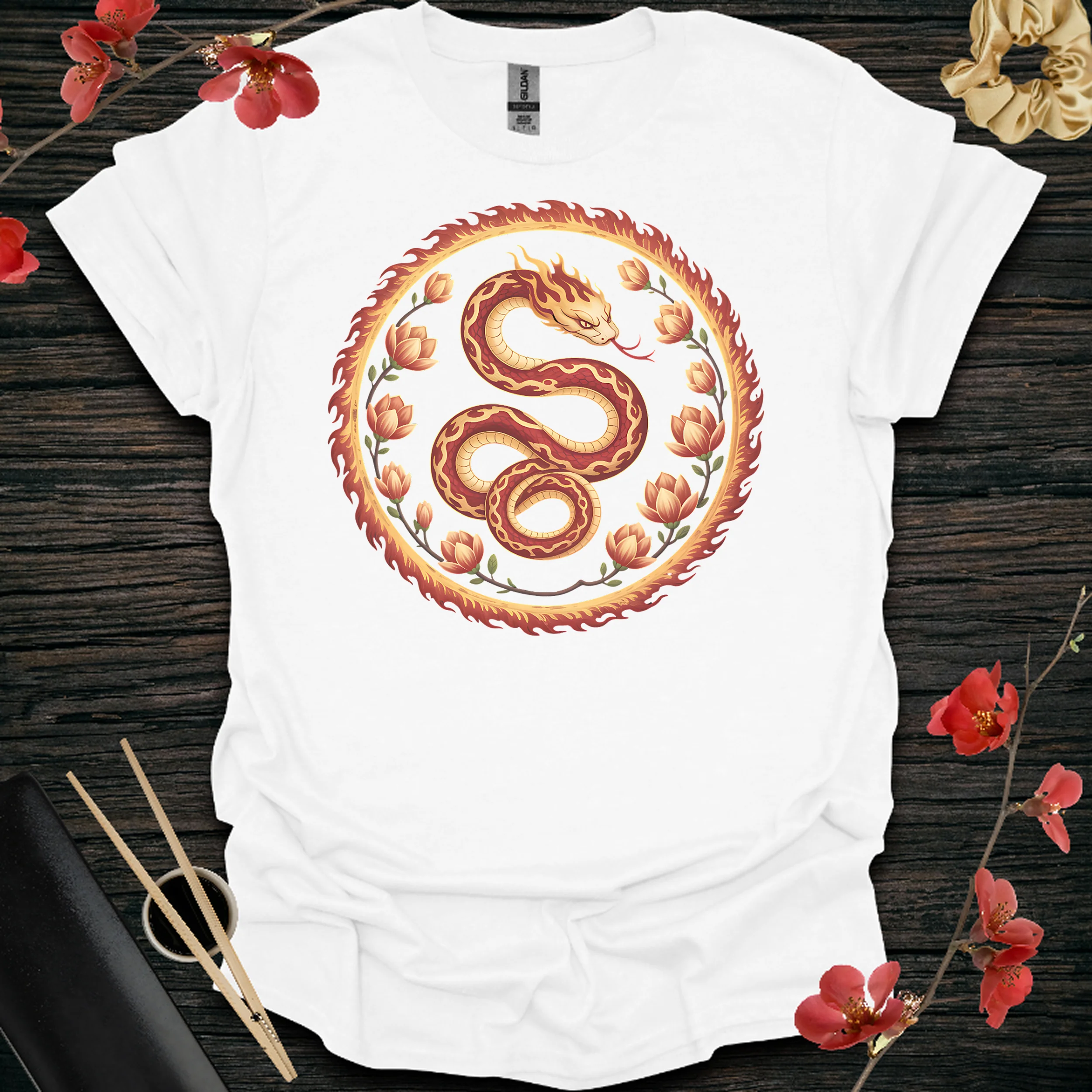 Snake- Fire Flame Serpent