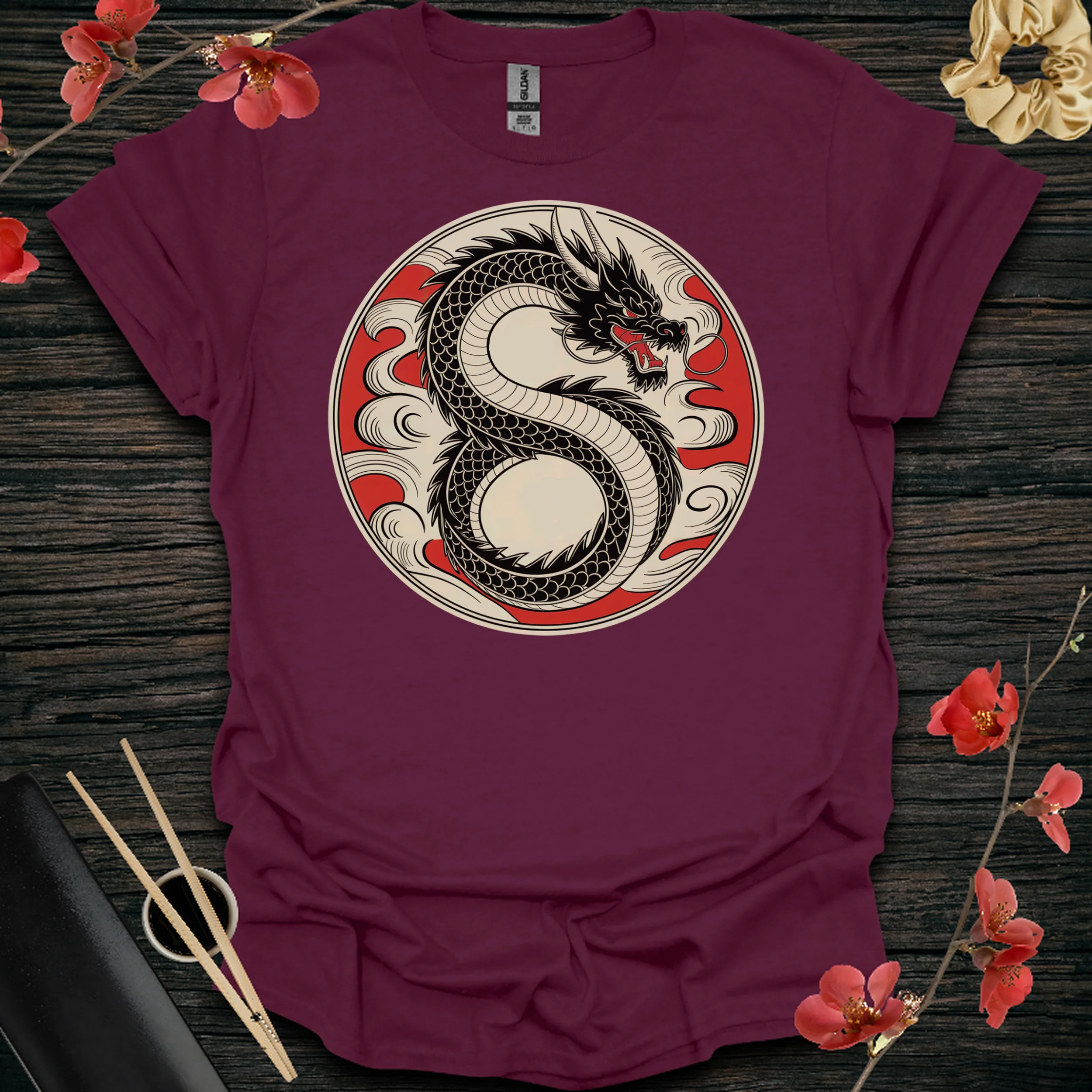 Black and Gold Dragon