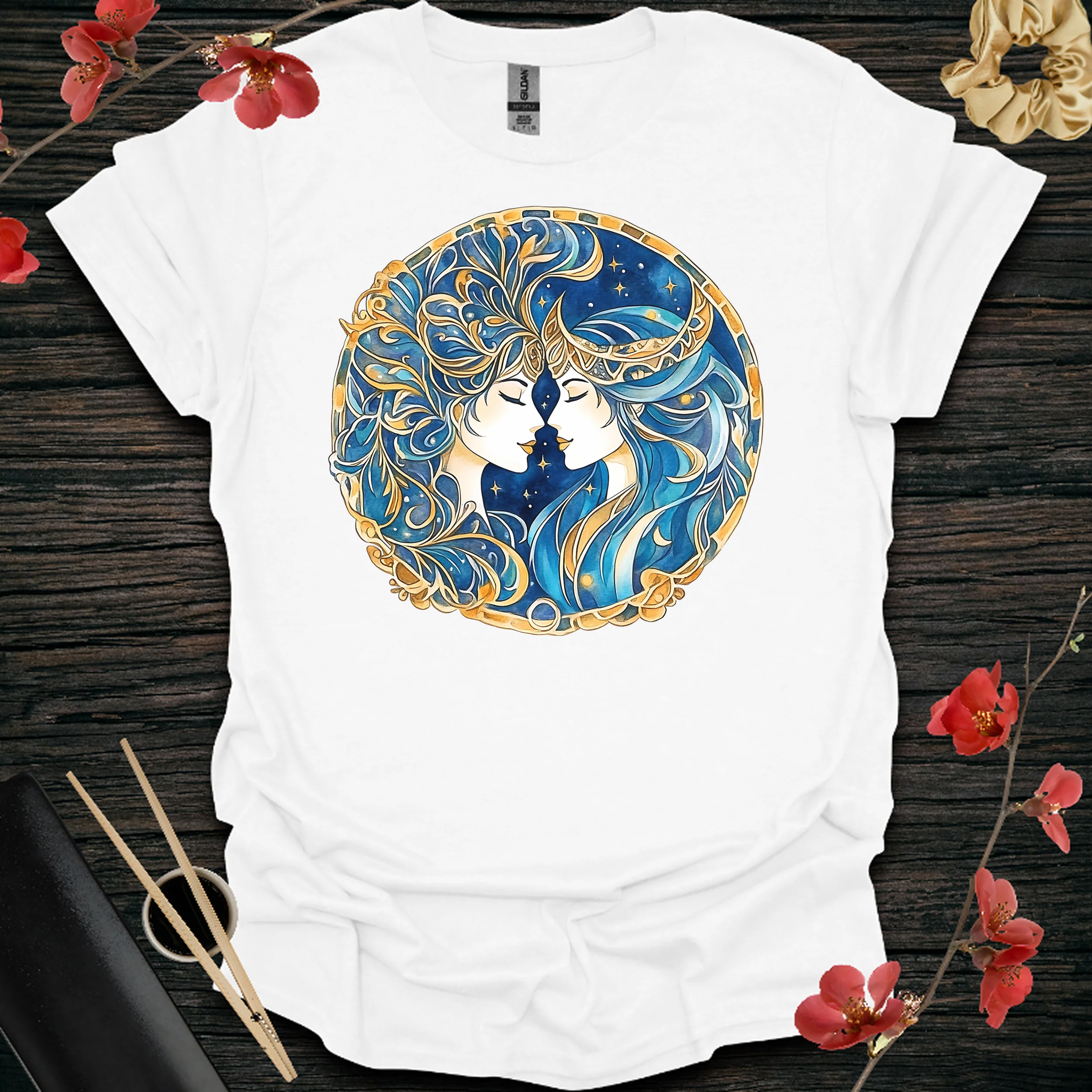 Celestial Blue Gemini
