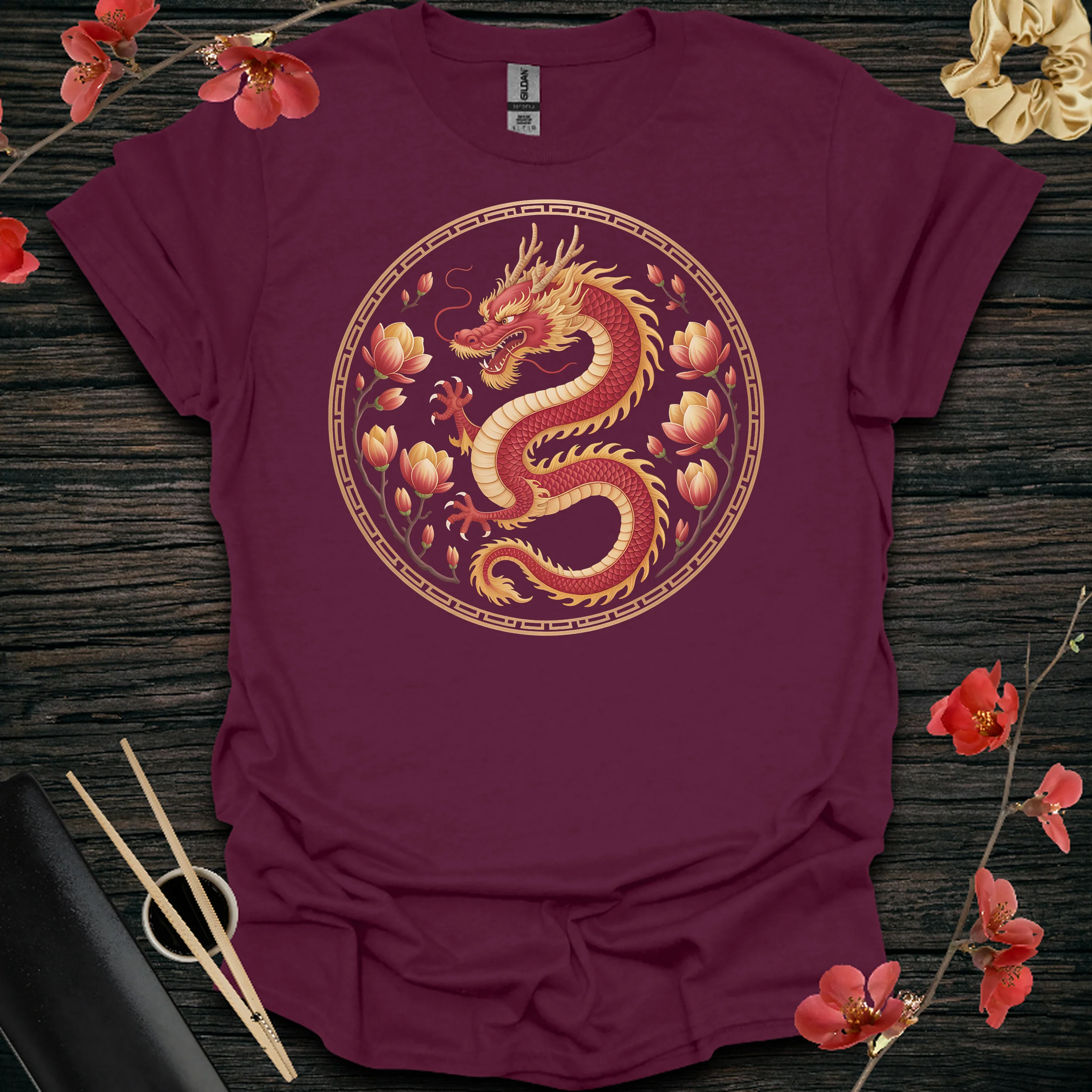 Flame Rose Dragon