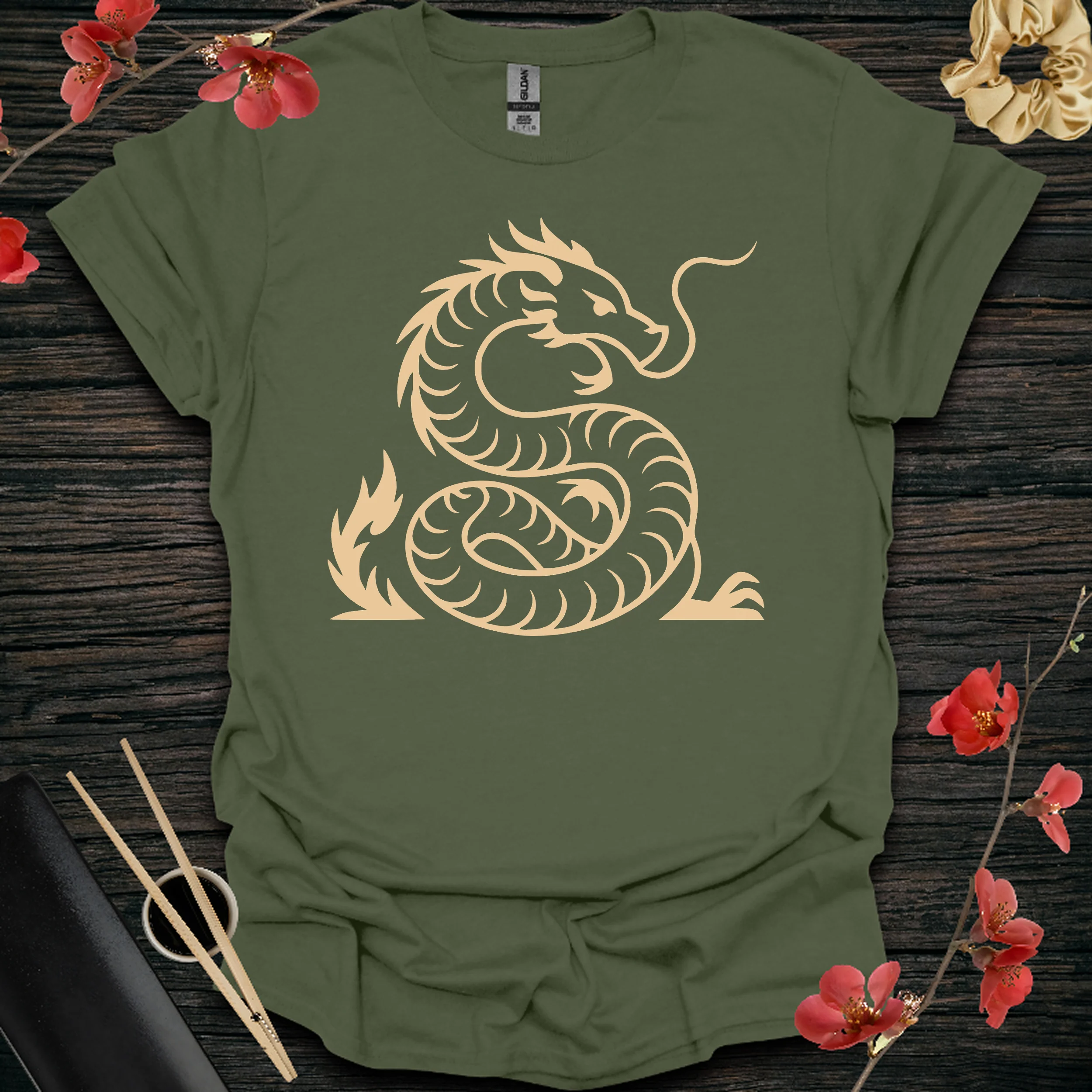 Blazing Gold Dragon