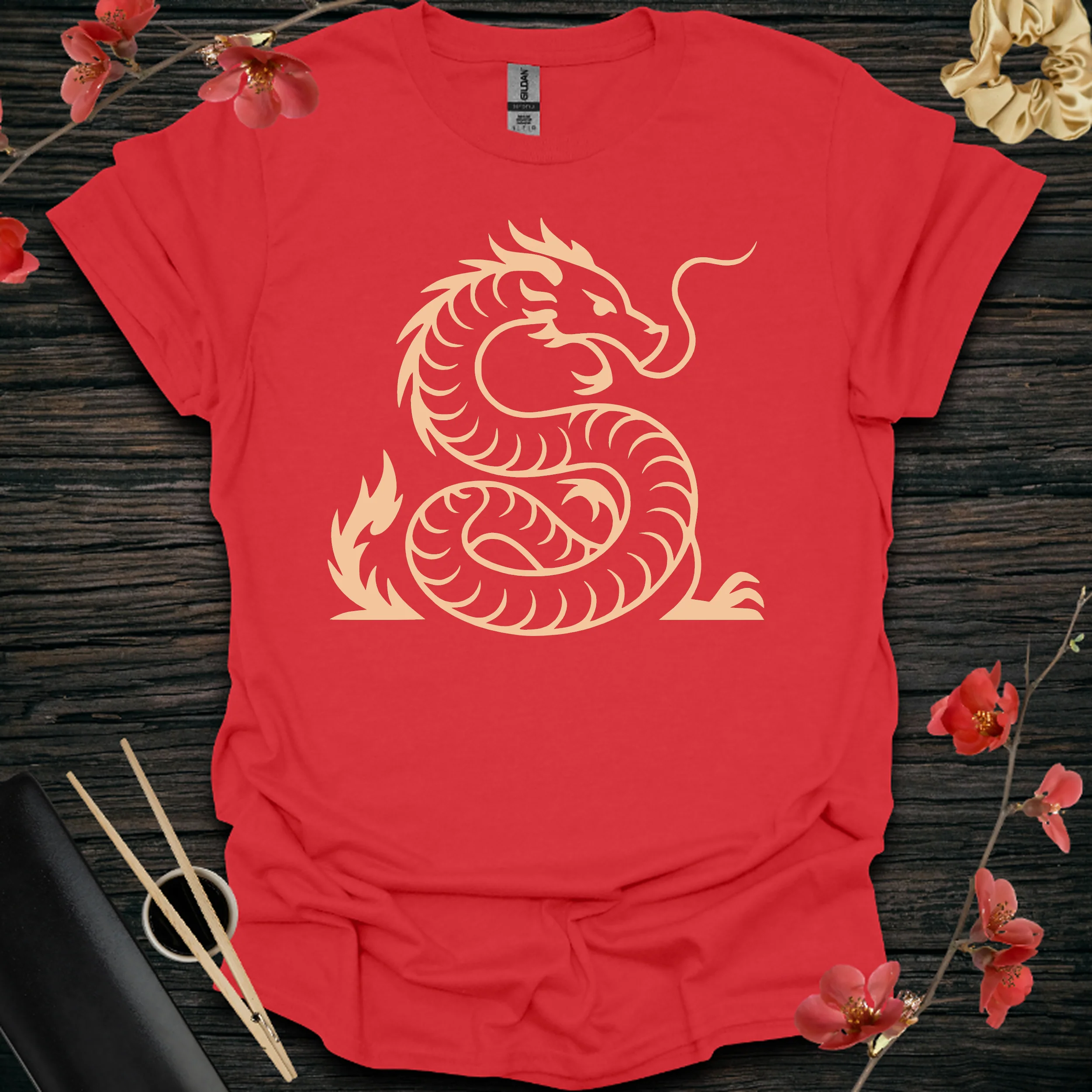 Blazing Gold Dragon