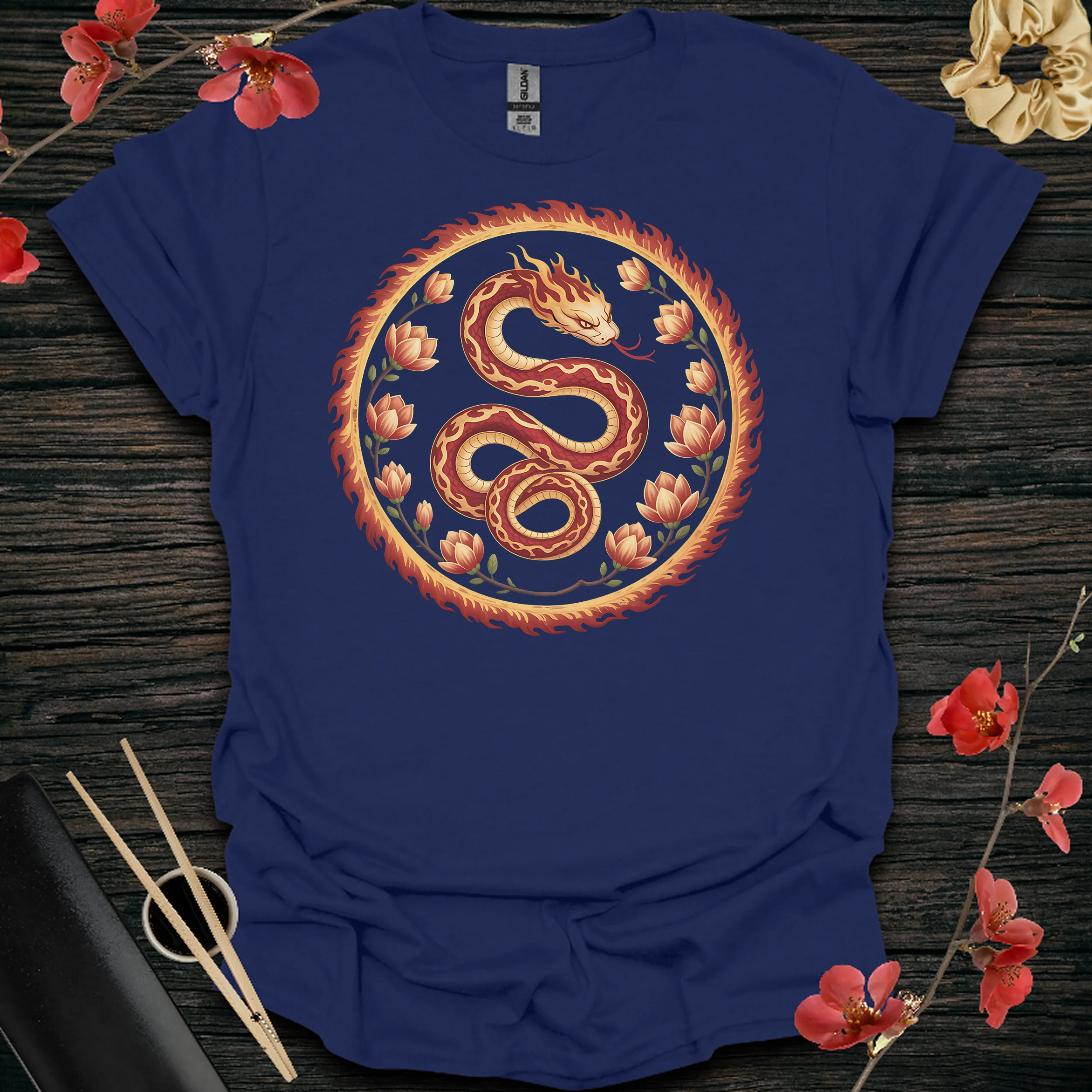Snake- Fire Flame Serpent
