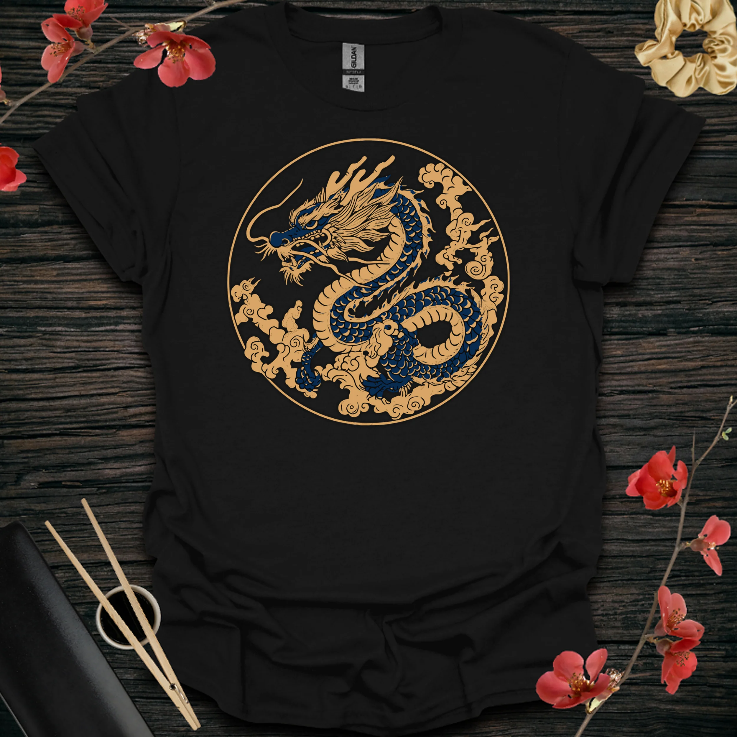 Mythical Blue Dragon