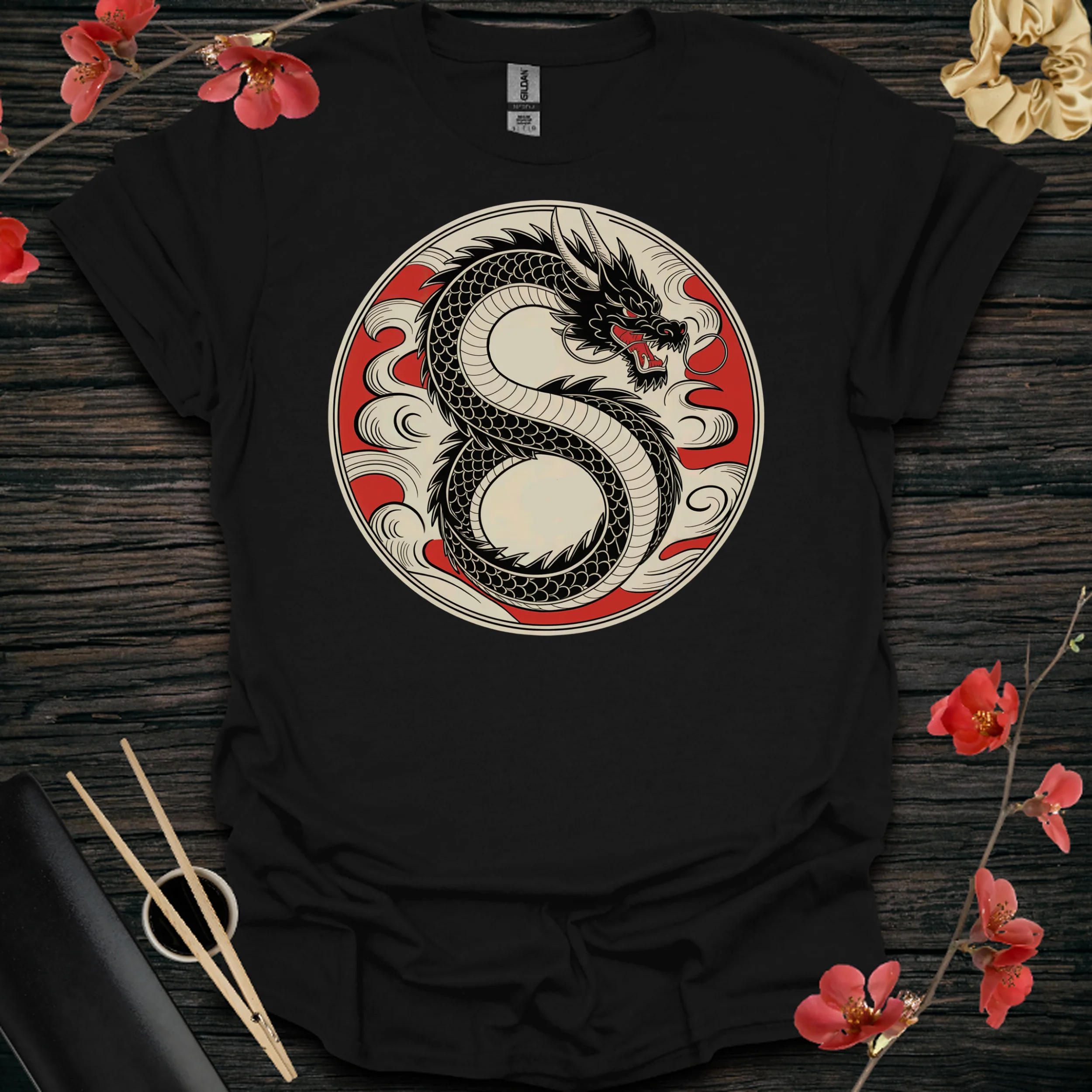 Black and Gold Dragon