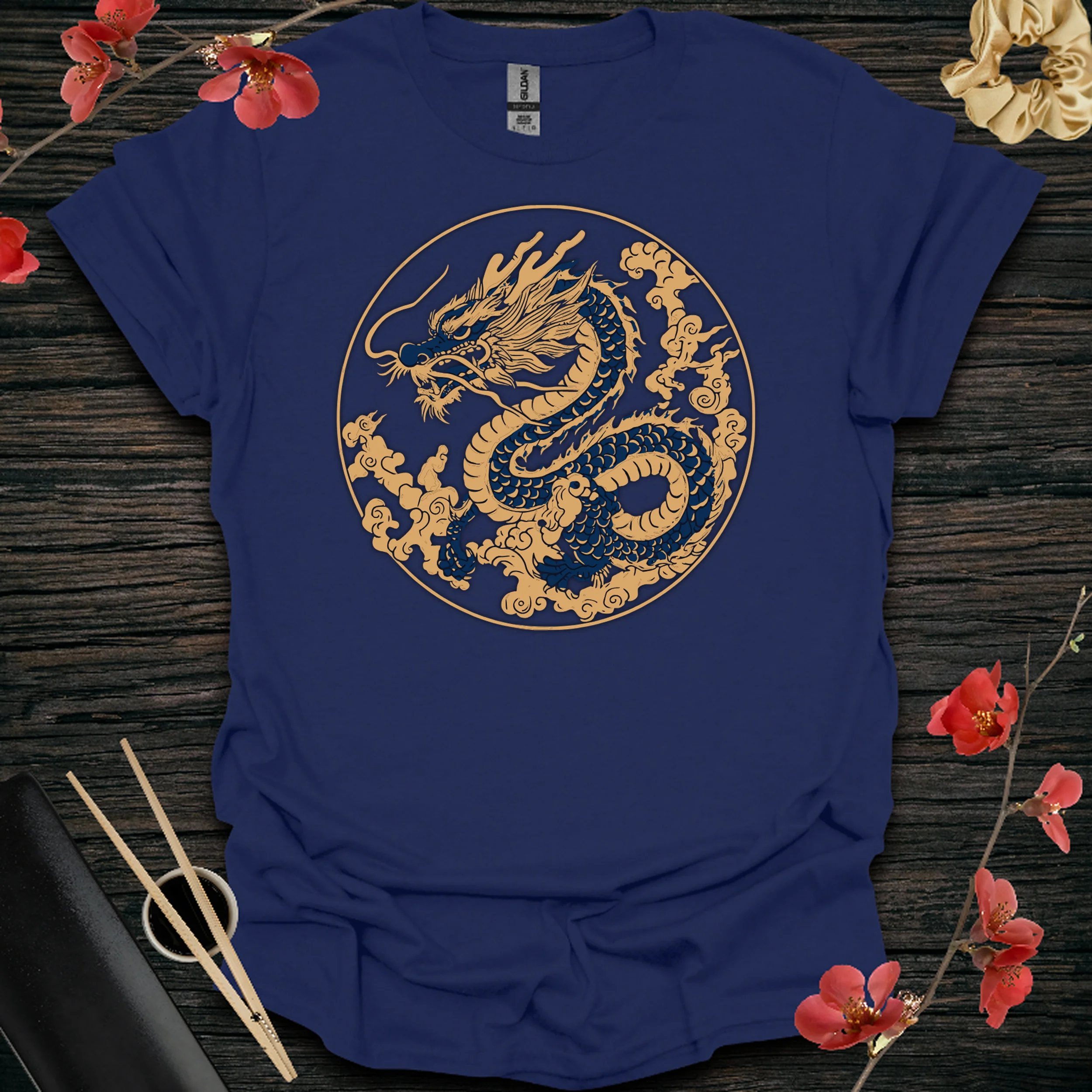 Mythical Blue Dragon