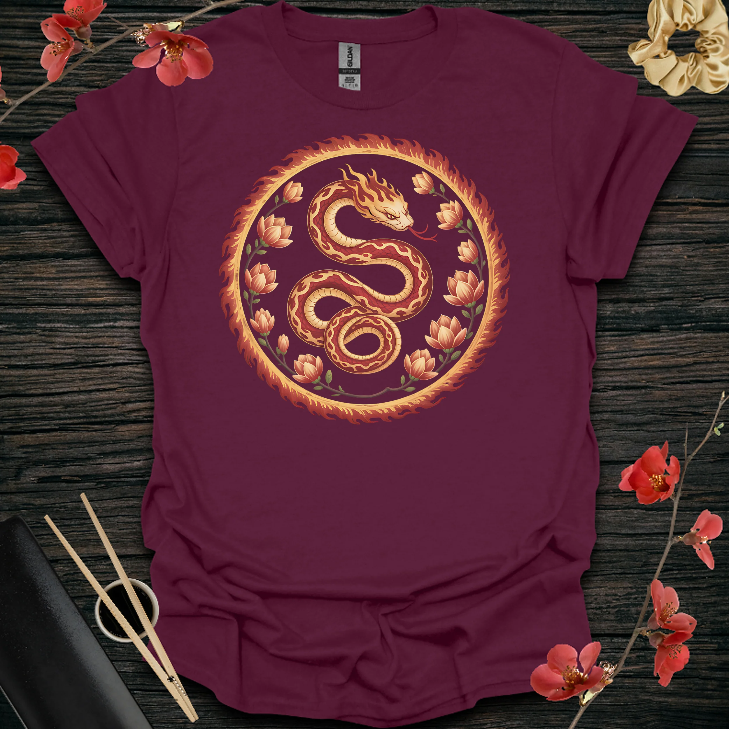 Snake- Fire Flame Serpent