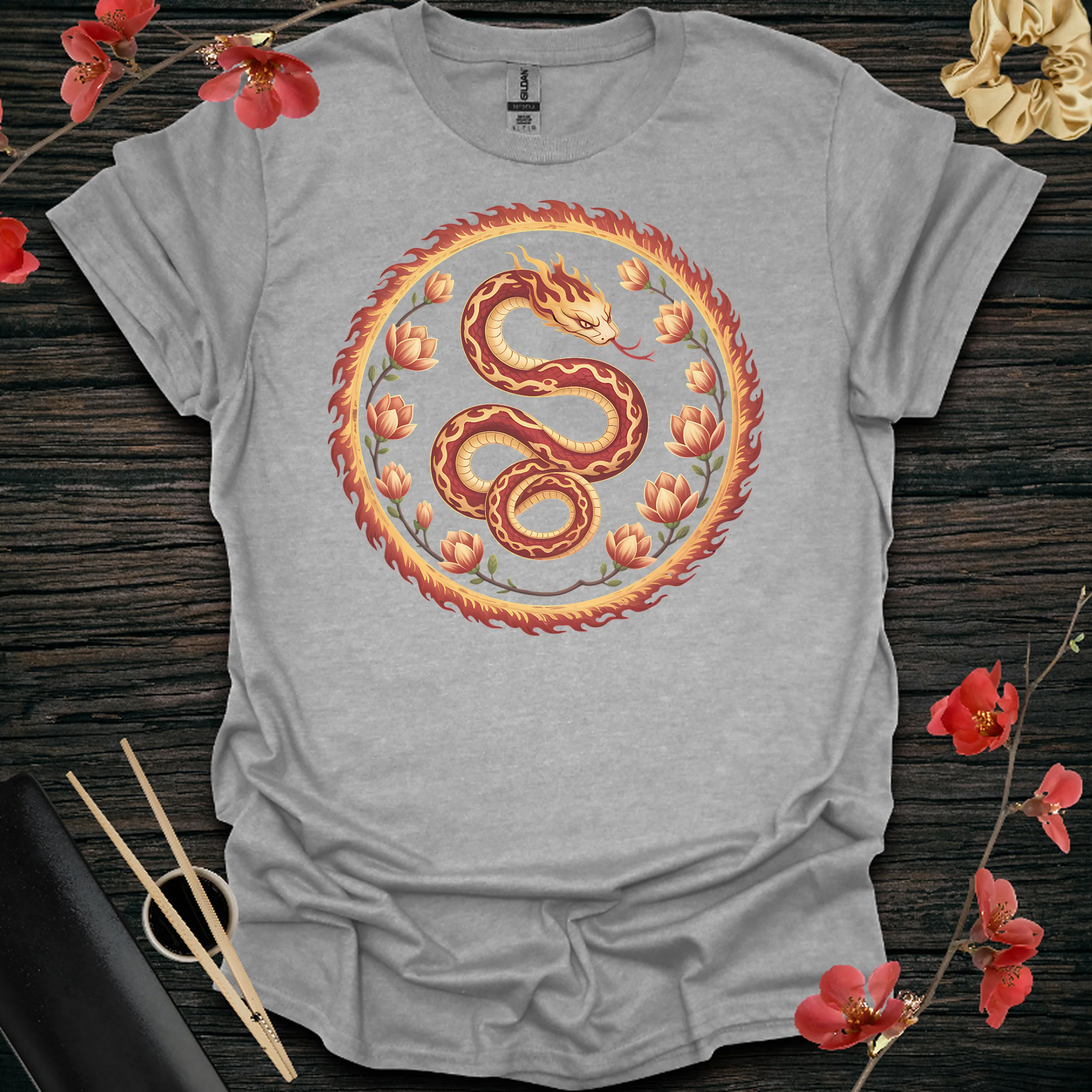 Snake- Fire Flame Serpent