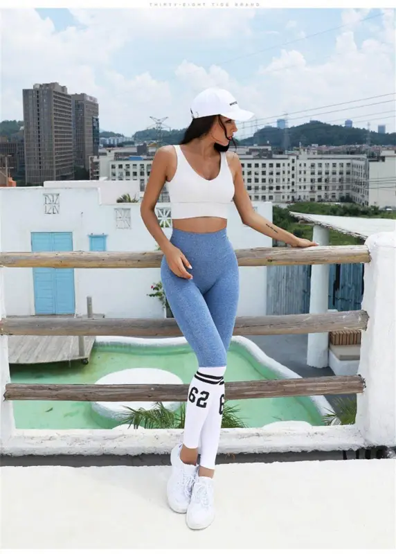 Striped Seamless Leggings