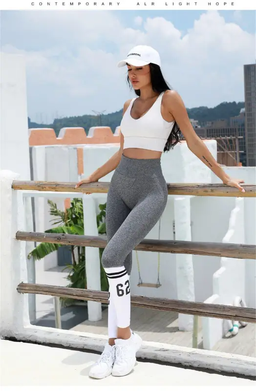 Striped Seamless Leggings