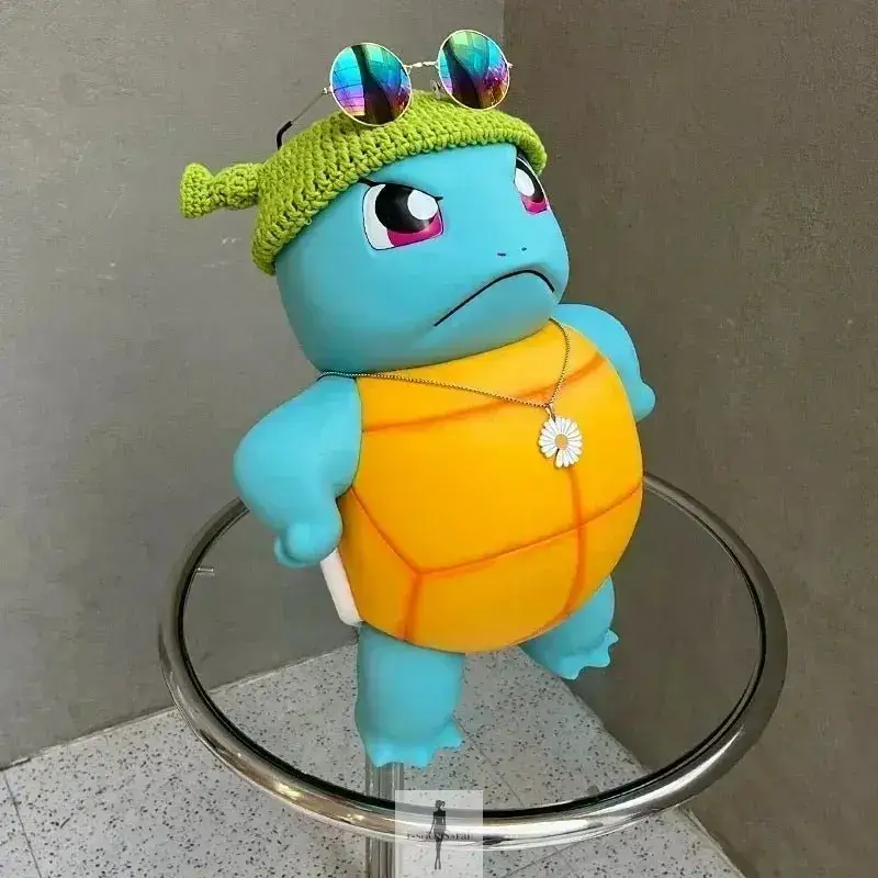 Cute Pokemon Squirtle Car Standing