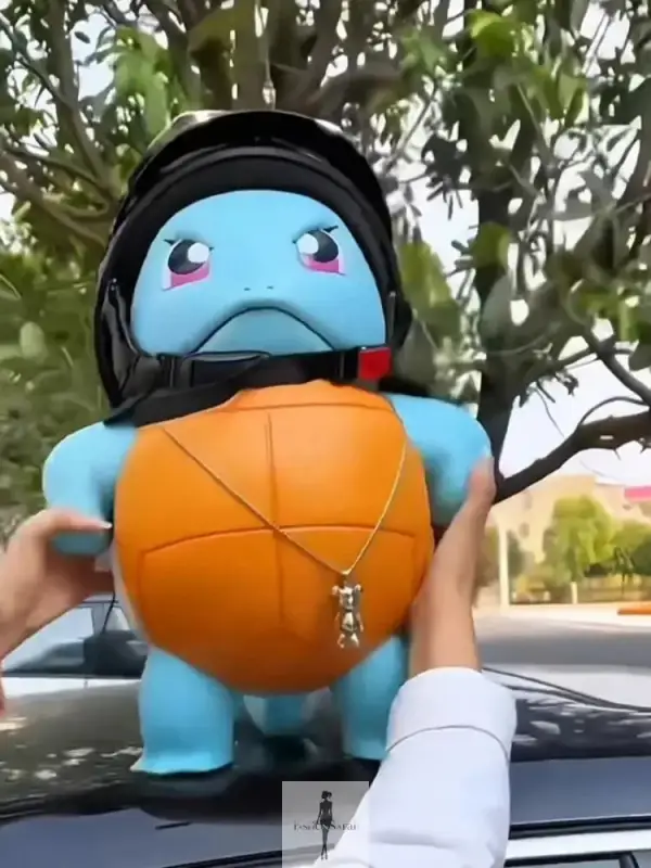Cute Pokemon Squirtle Car Standing