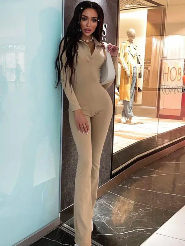 Elegant Stretchy Jumpsuits