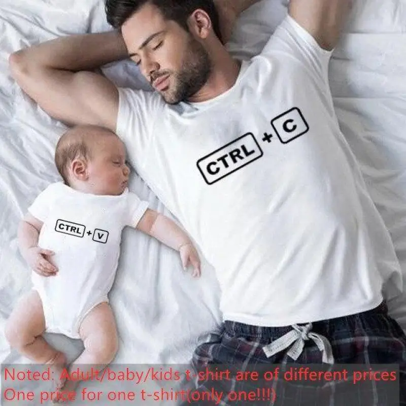 Father Son Family Matching T-Shirts