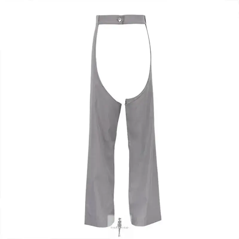 Trendy Street Designer High-waisted Loose Pants