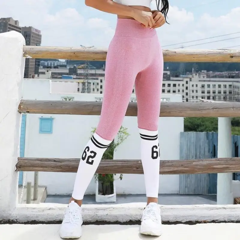 Striped Seamless Leggings