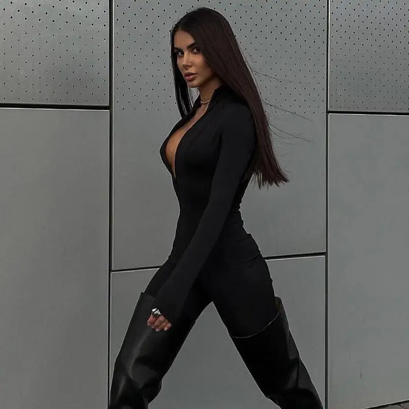 Elegant Stretchy Jumpsuits