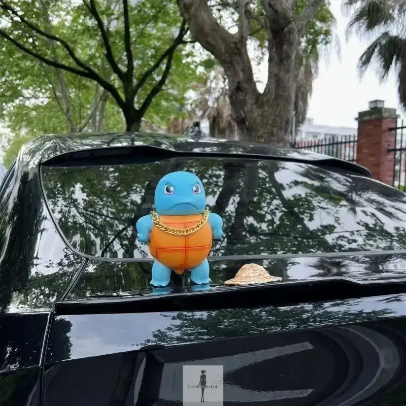 Cute Pokemon Squirtle Car Standing