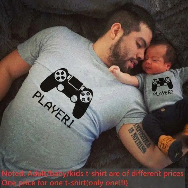 Father Son Family Matching T-Shirts