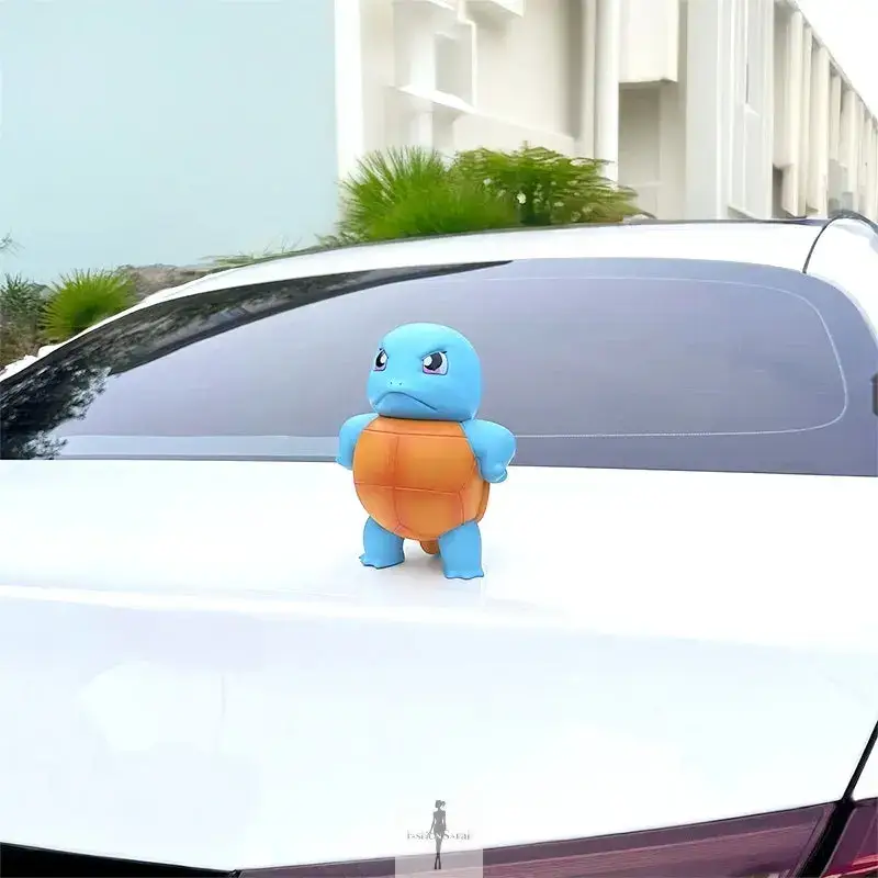 Cute Pokemon Squirtle Car Standing
