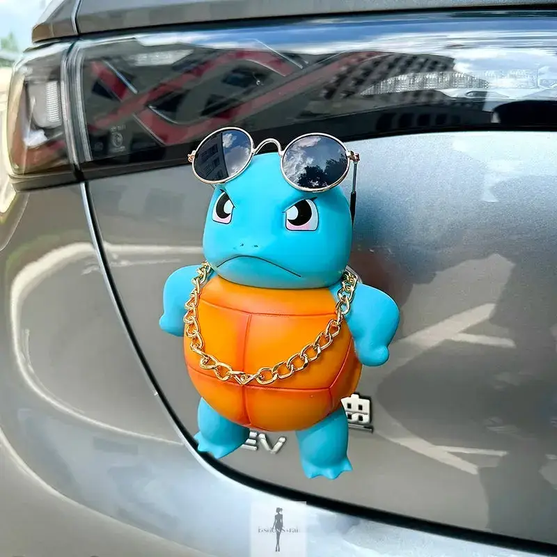 Cute Pokemon Squirtle Car Standing