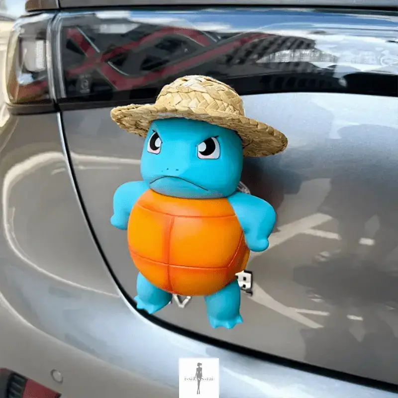 Cute Pokemon Squirtle Car Standing