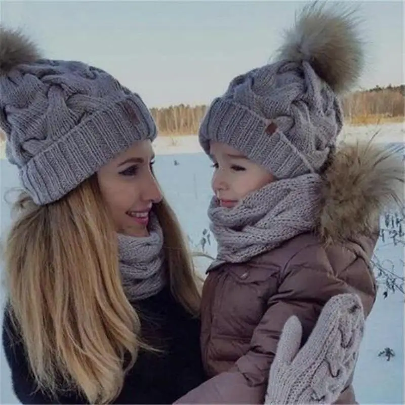 Family Matching Cute Cap Set